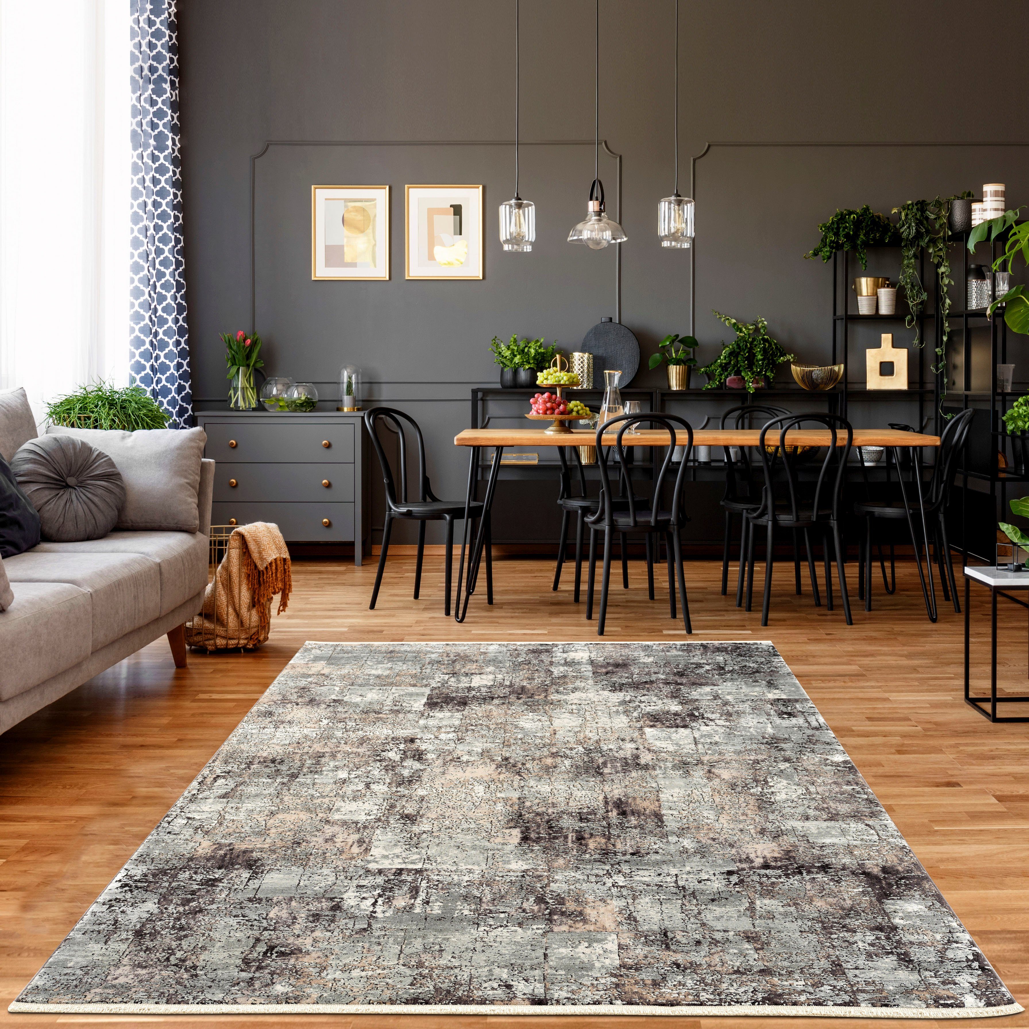 SANAT HALI Vloerkleed Oasis 1871 Woonkamer, korte pool, oriënt look