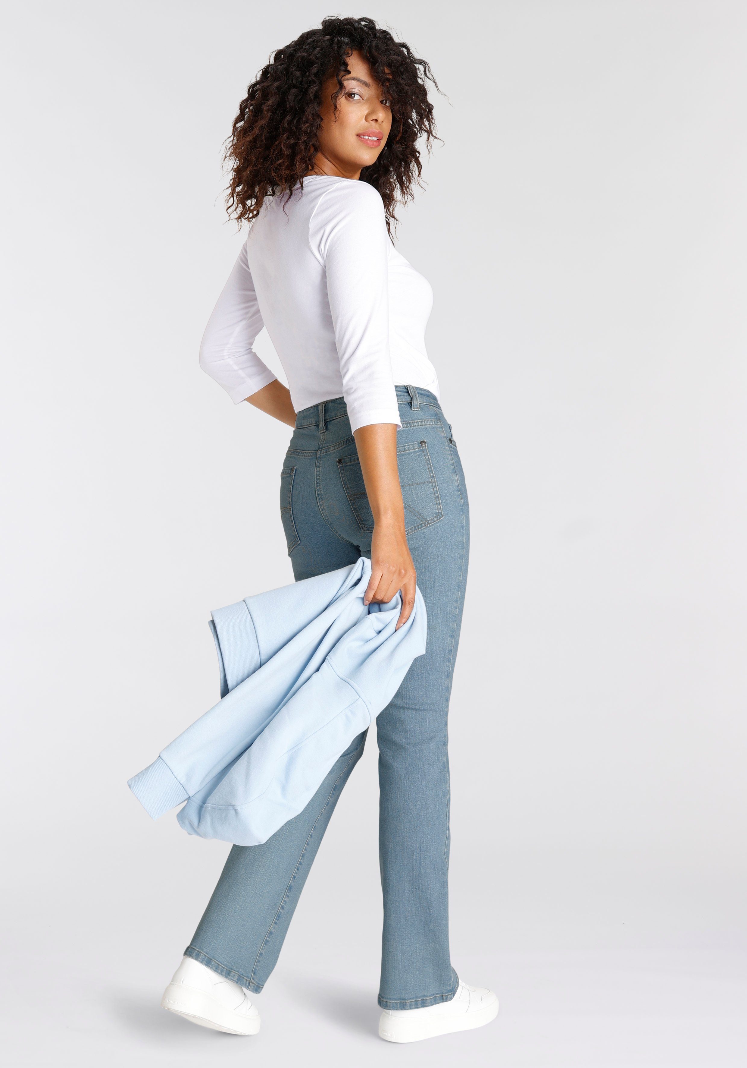 Arizona Bootcut jeans hoge taillehoogte