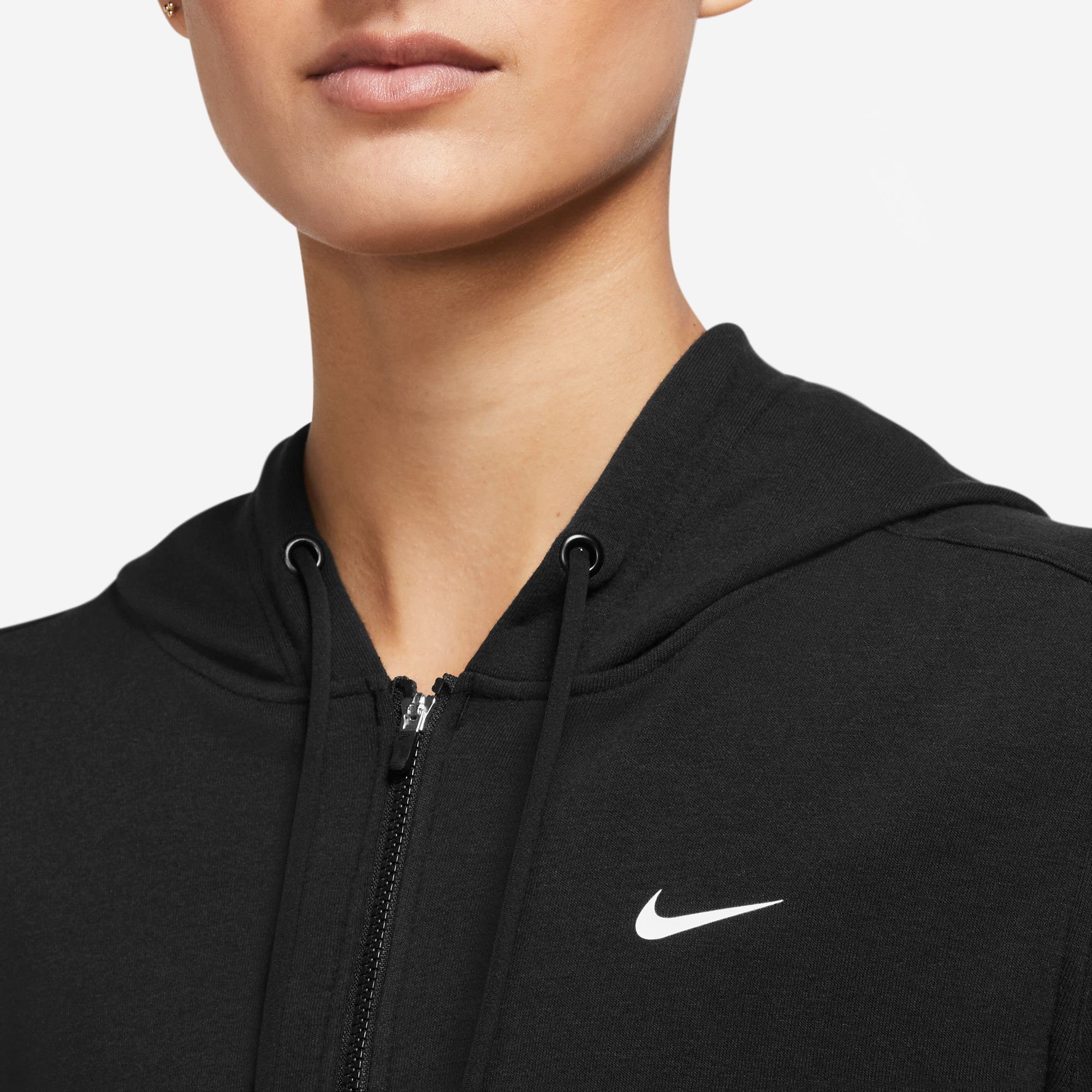 Nike Trainingsjack DRI-FIT ONE WOMEN'S FULL-ZIP HOODIE