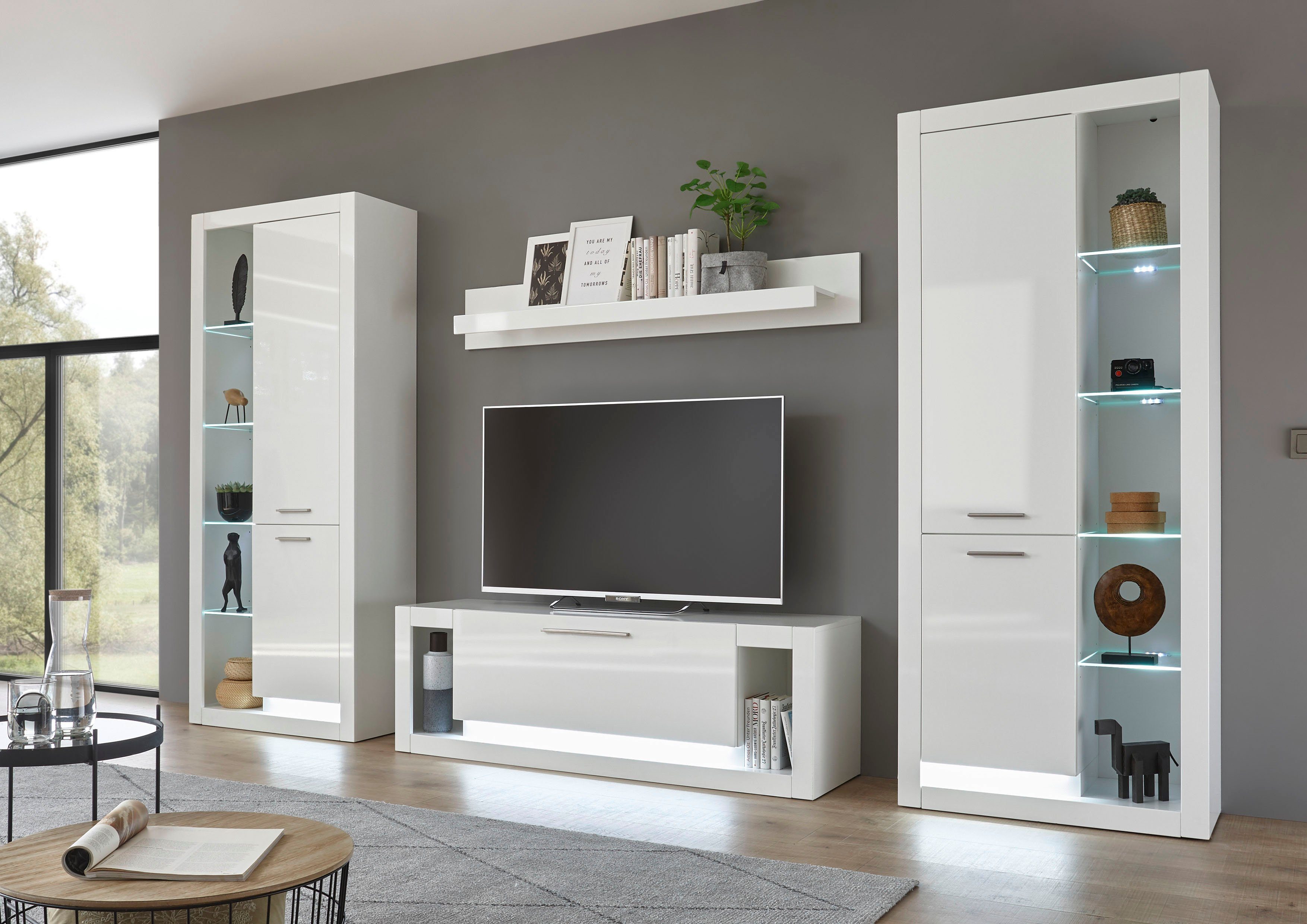 Places of Style Wandmeubel MERAN in modern design (4-delig)