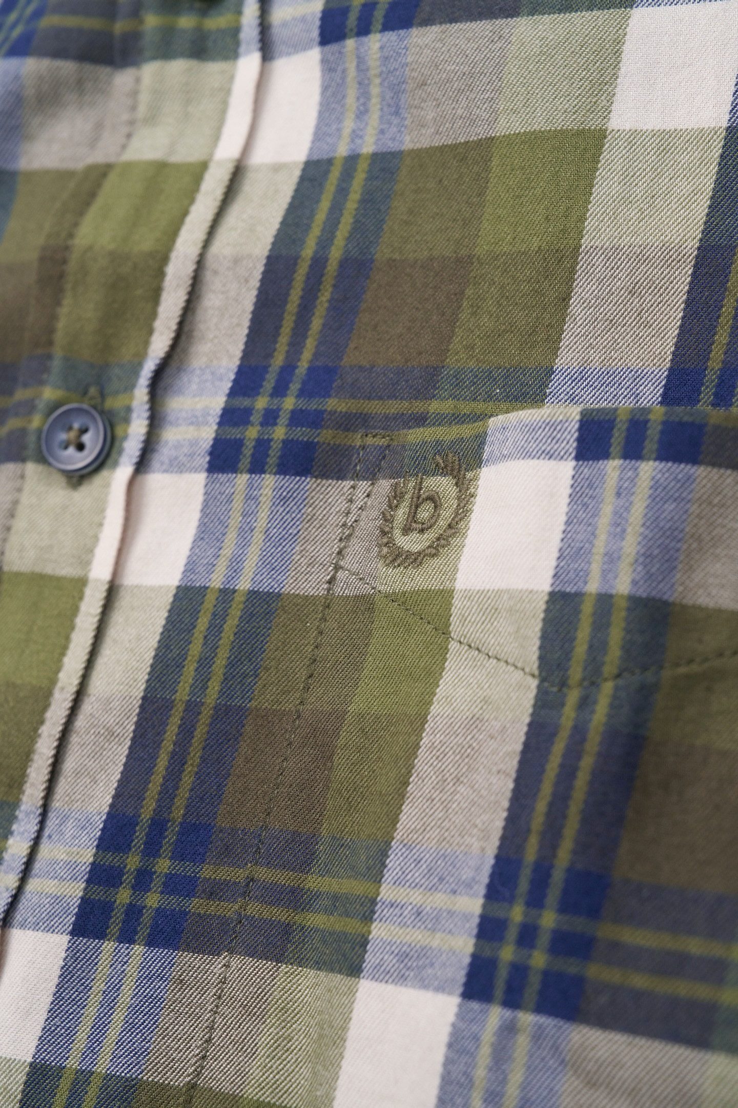 Bugatti Overhemd met lange mouwen met button-down