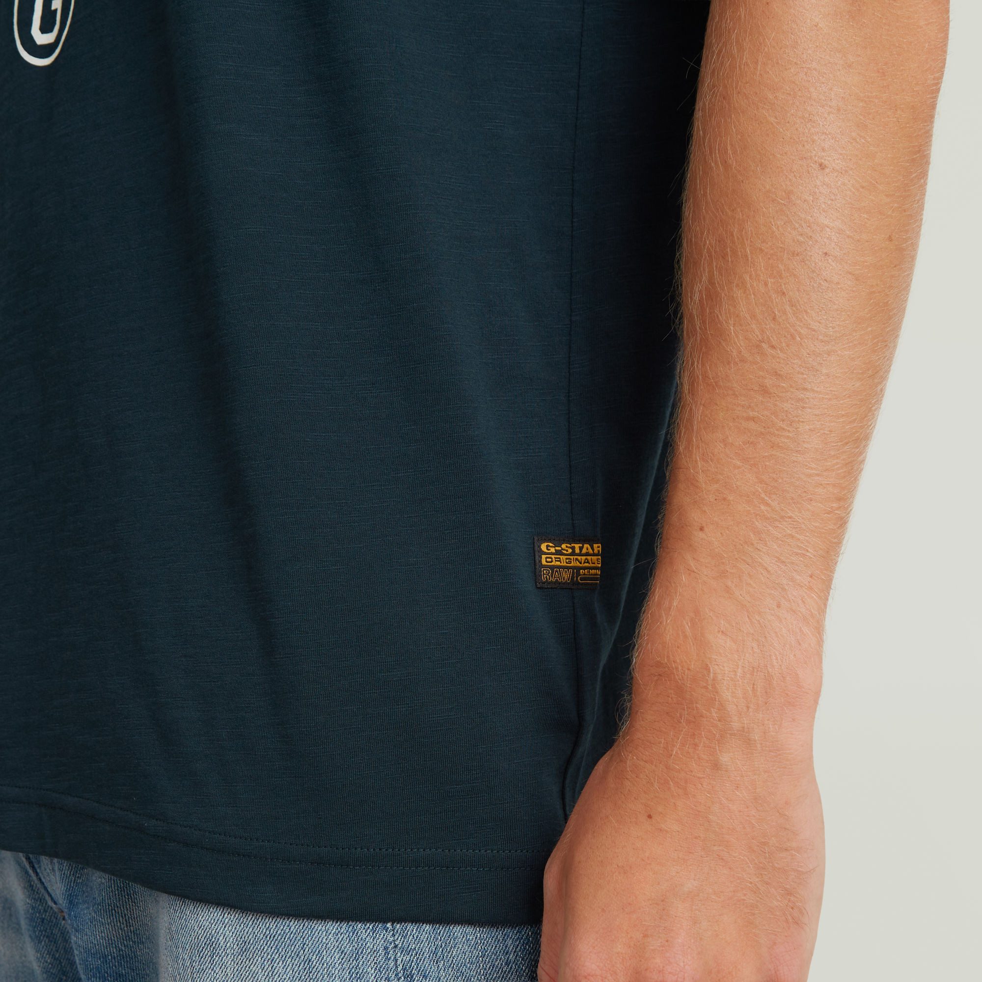 G-Star RAW T-shirt Purveyors met ronde hals, frontprint