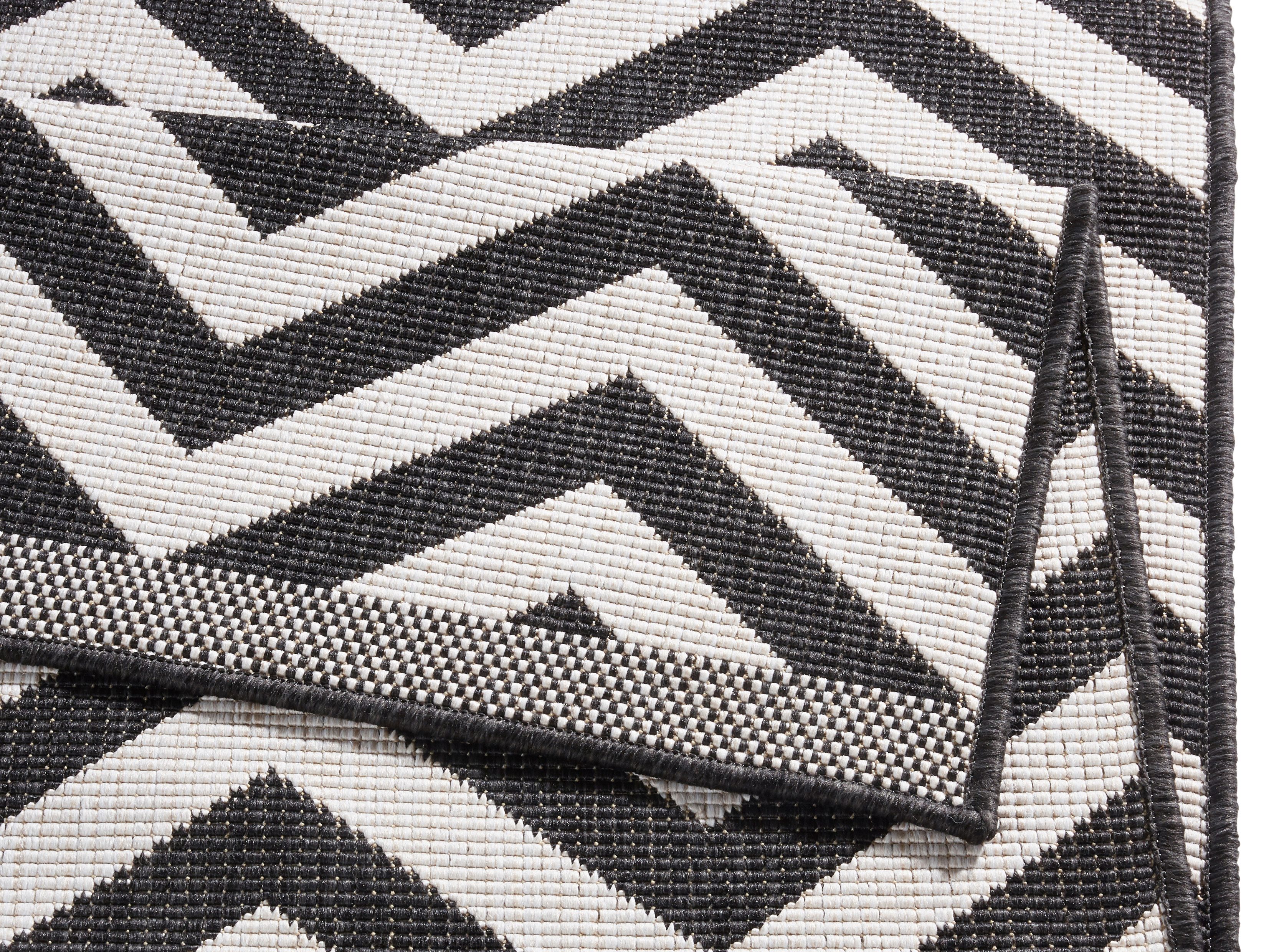 NORTHRUGS Vloerkleed Palma tweezijdig te gebruiken kleed Binnen- en buitengebruik, weerbestendig, balkon, loper, woonkamer, waterbestendig