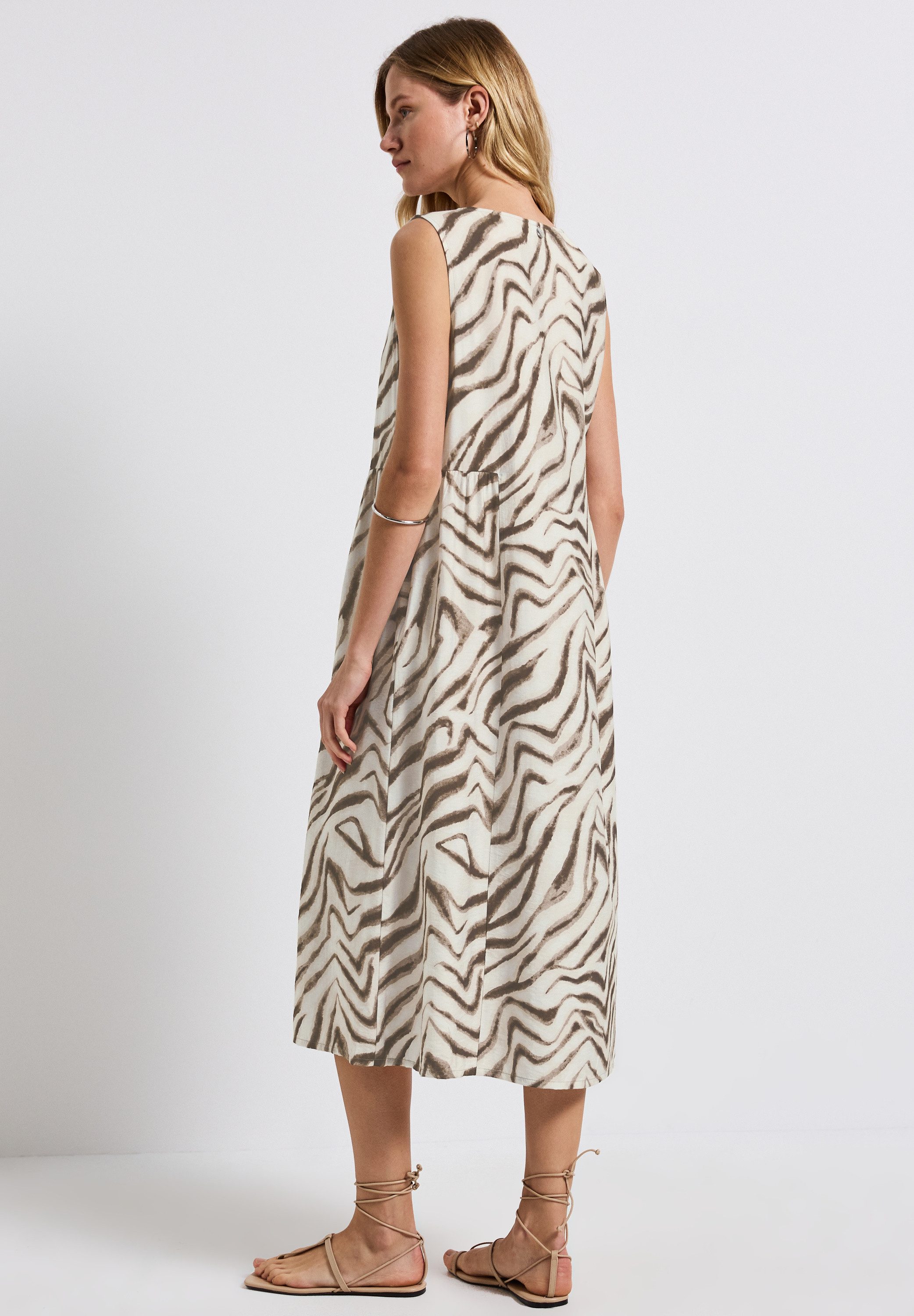 STREET ONE Midi-jurk met grafisch patroon