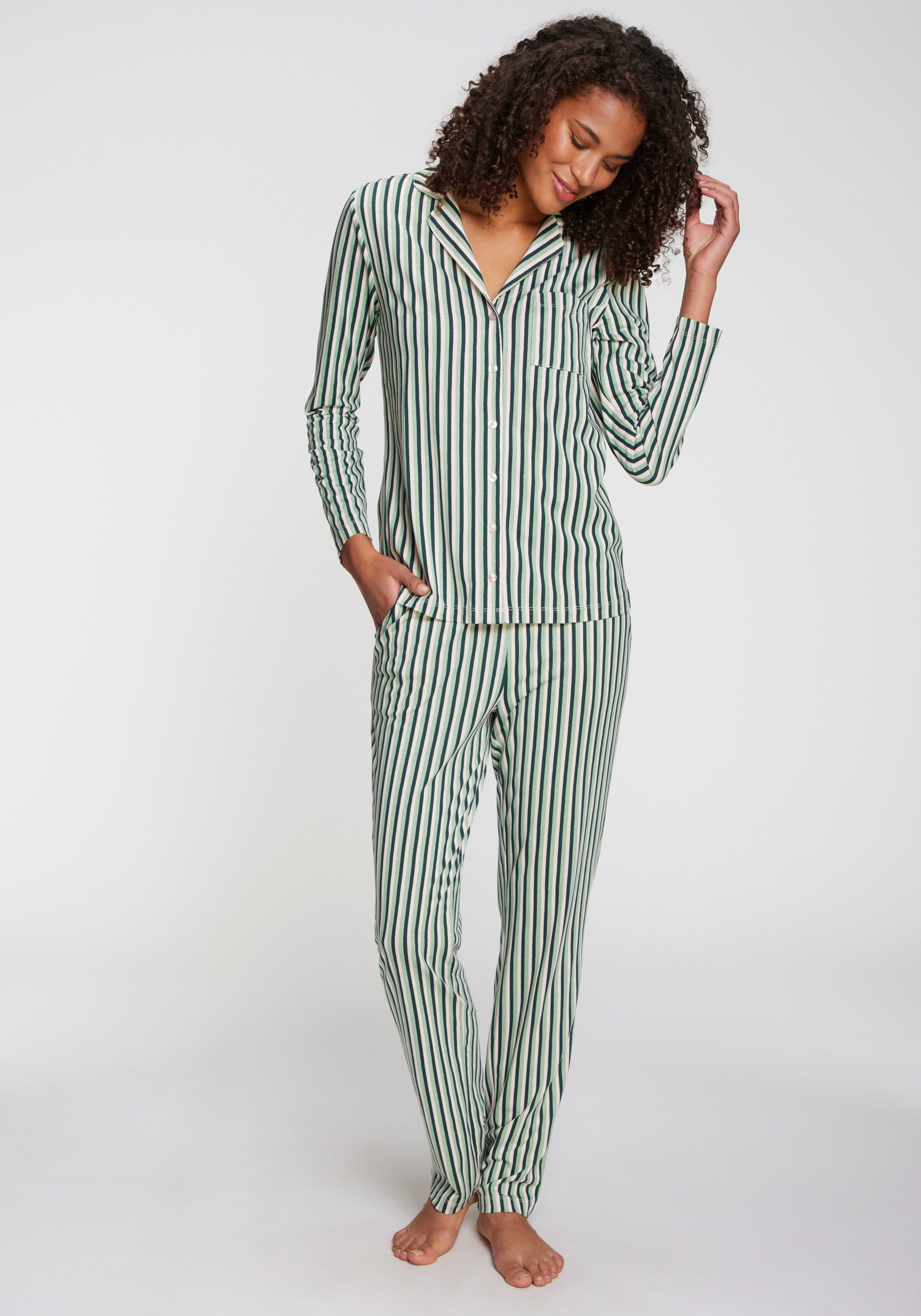 s.Oliver RED LABEL Beachwear Pyjamabroek Mooie alloverpatroon