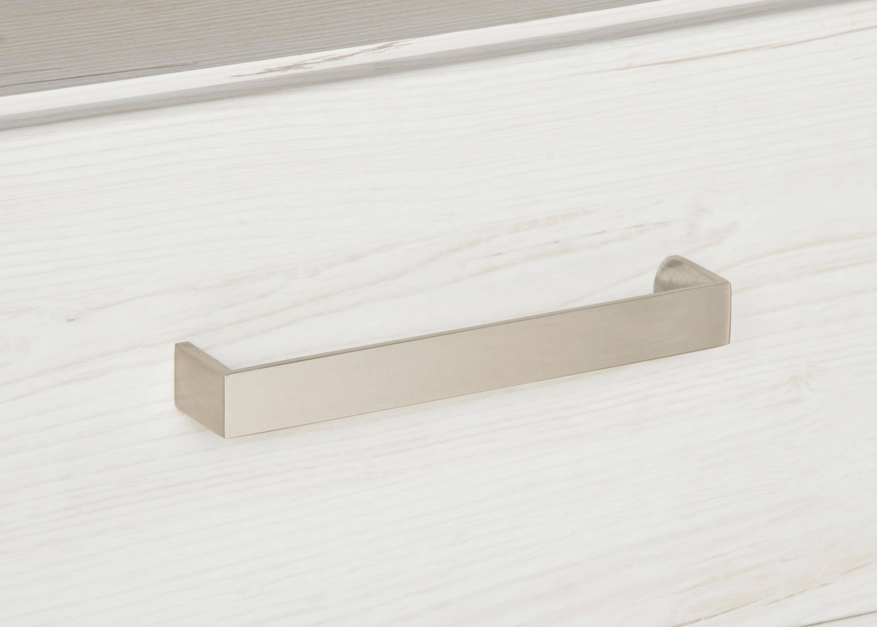 set one by Musterring Highboard York Type 15, met houten deuren en klep, verlichting optioneel, breedte 105 cm