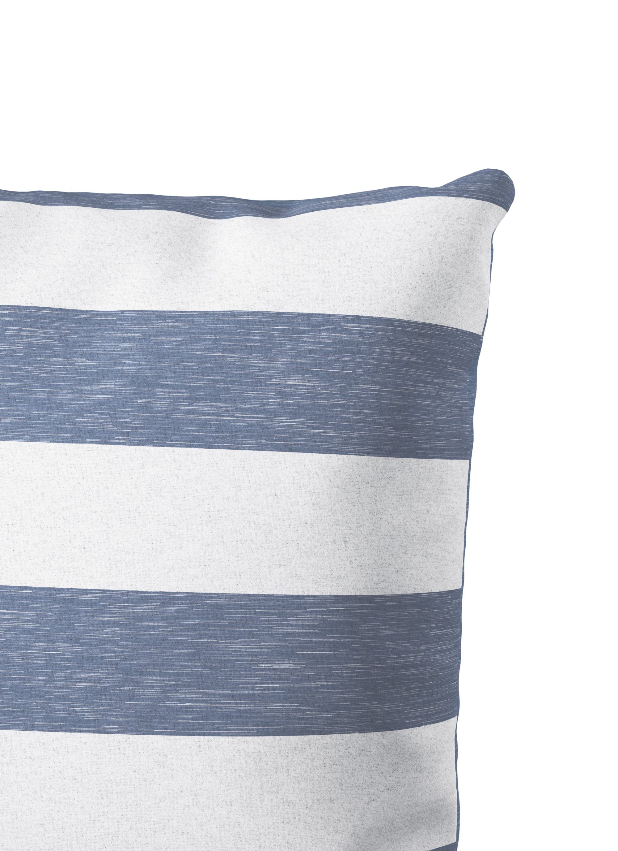 OTTO products Tweezijdig te gebruiken overtrekset Bigstripe 100% biokatoen gots-gecertificeerd, streepdesign in mêlee-look (2-delig)