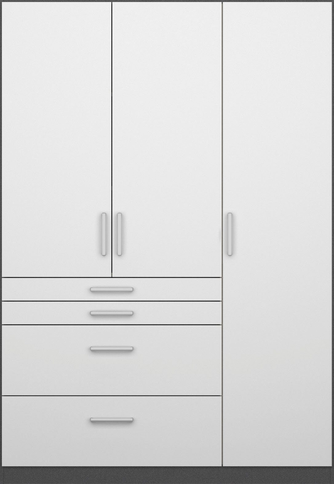 rauch Draaideurkast Kledingkast kast garderobe garderobekast topseller HOMBURG met veel opbergruimte, bovenste lade met indeling made in germany