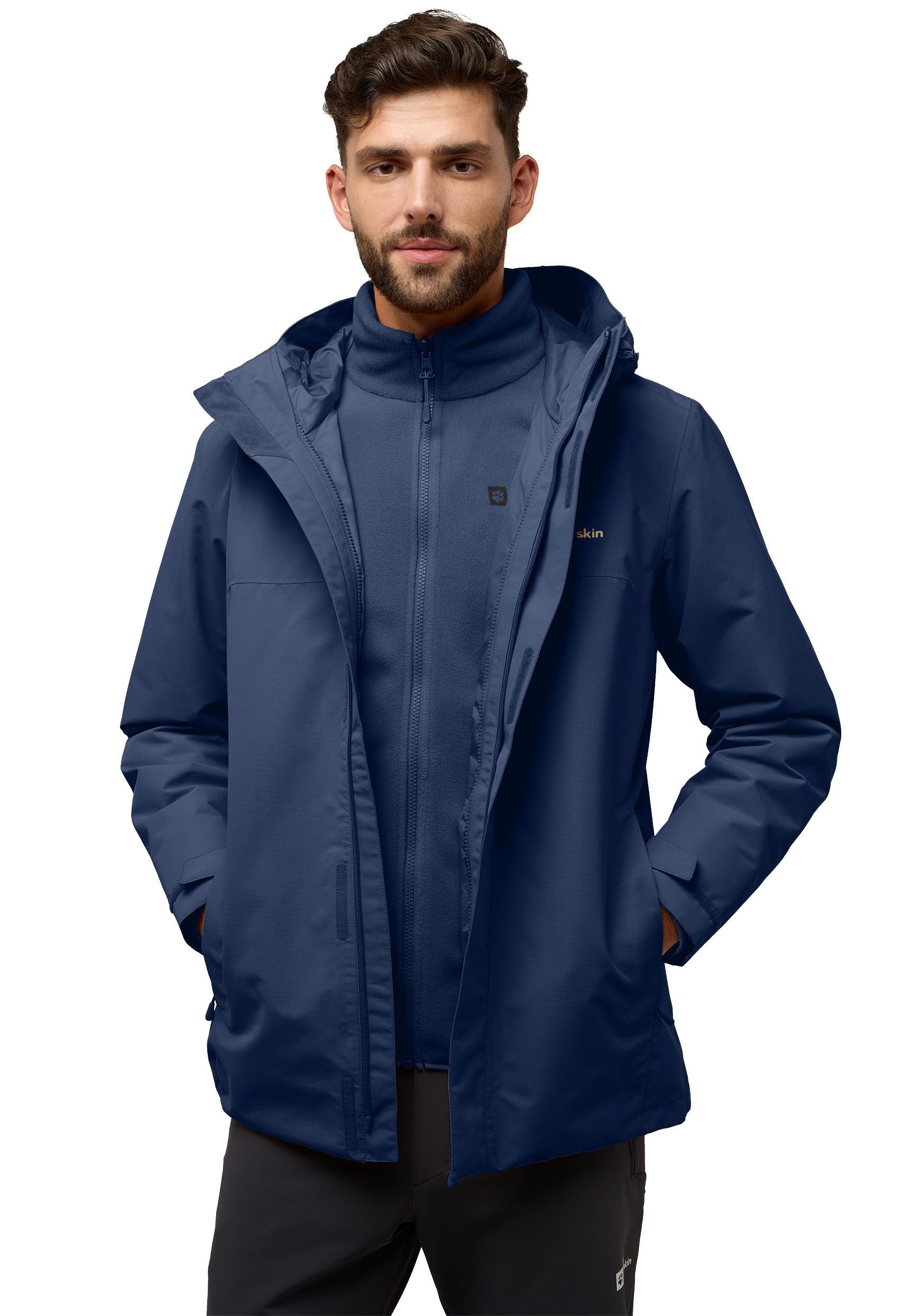 Jack Wolfskin Functioneel jack ALTENBERG 3IN1