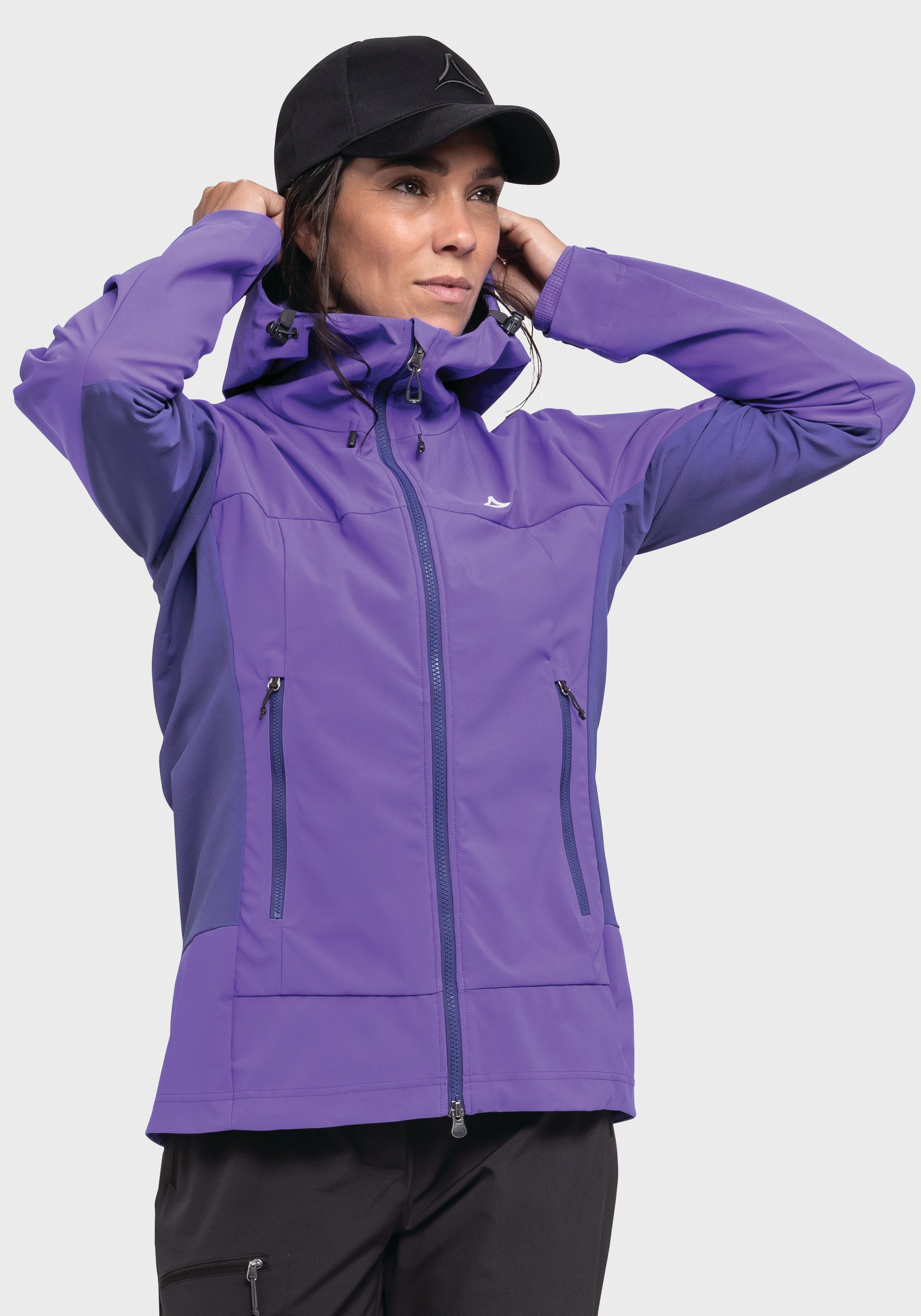 Schöffel Outdoorjack Mountain Softshell Jk Style Blaueis WMS