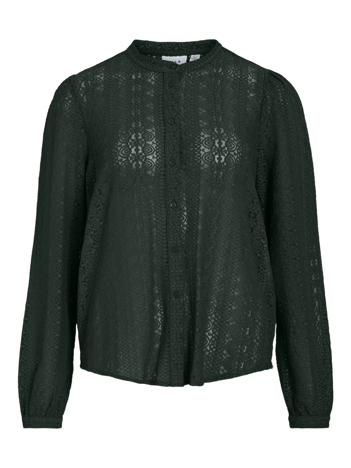 Vila Shirt VICHIKKA LACE L/S SHIRT- NOOS