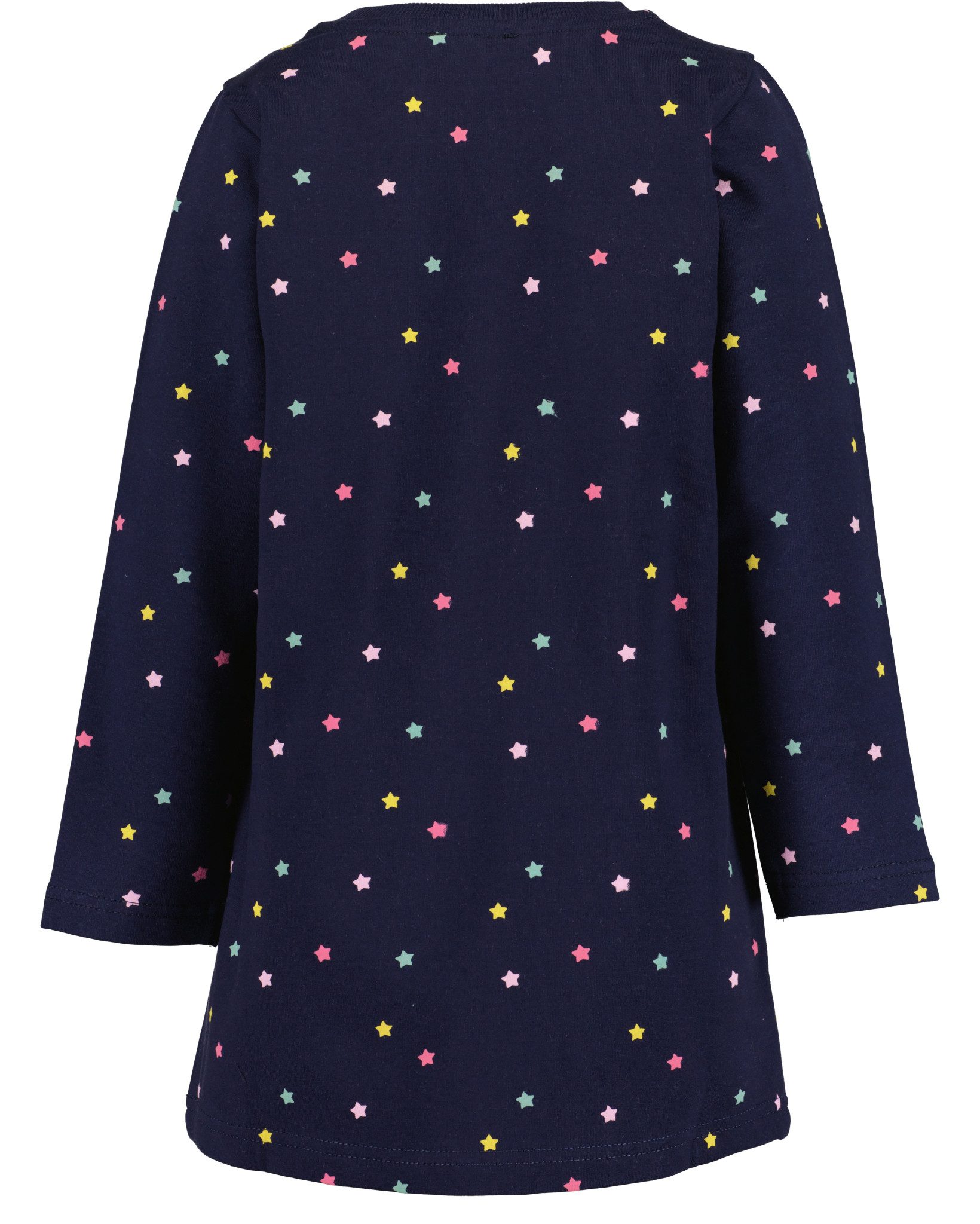 Blue Seven Sweatjurk in subtiele a-lijn en met geweldige pailletten-details