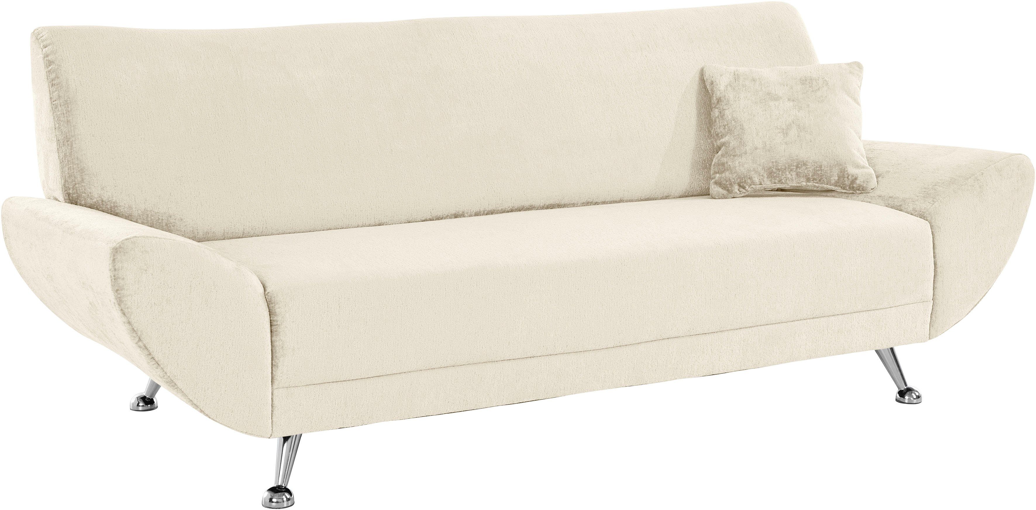 INOSIGN 3-zitsbank Saltare elegant en comfortabel, geweldige designvoet