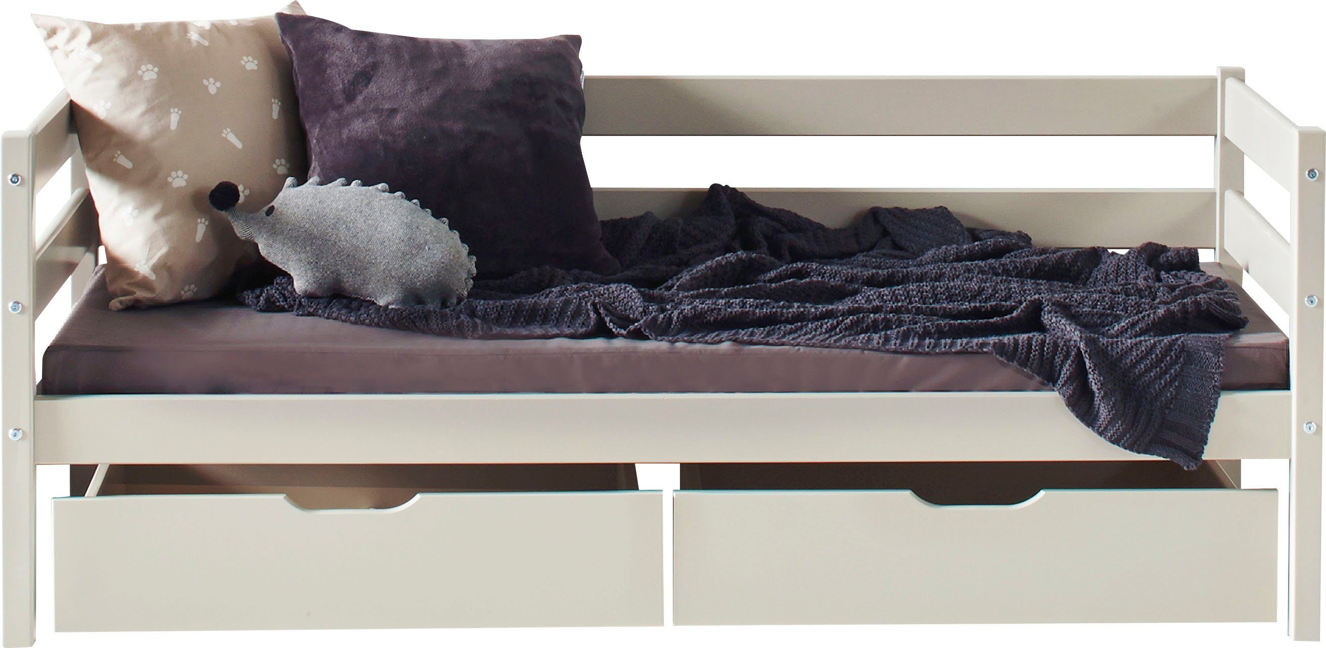 Hoppekids Kinderledikant ECO Comfort Set: met matras & accessoires, 7 kleuren (set)