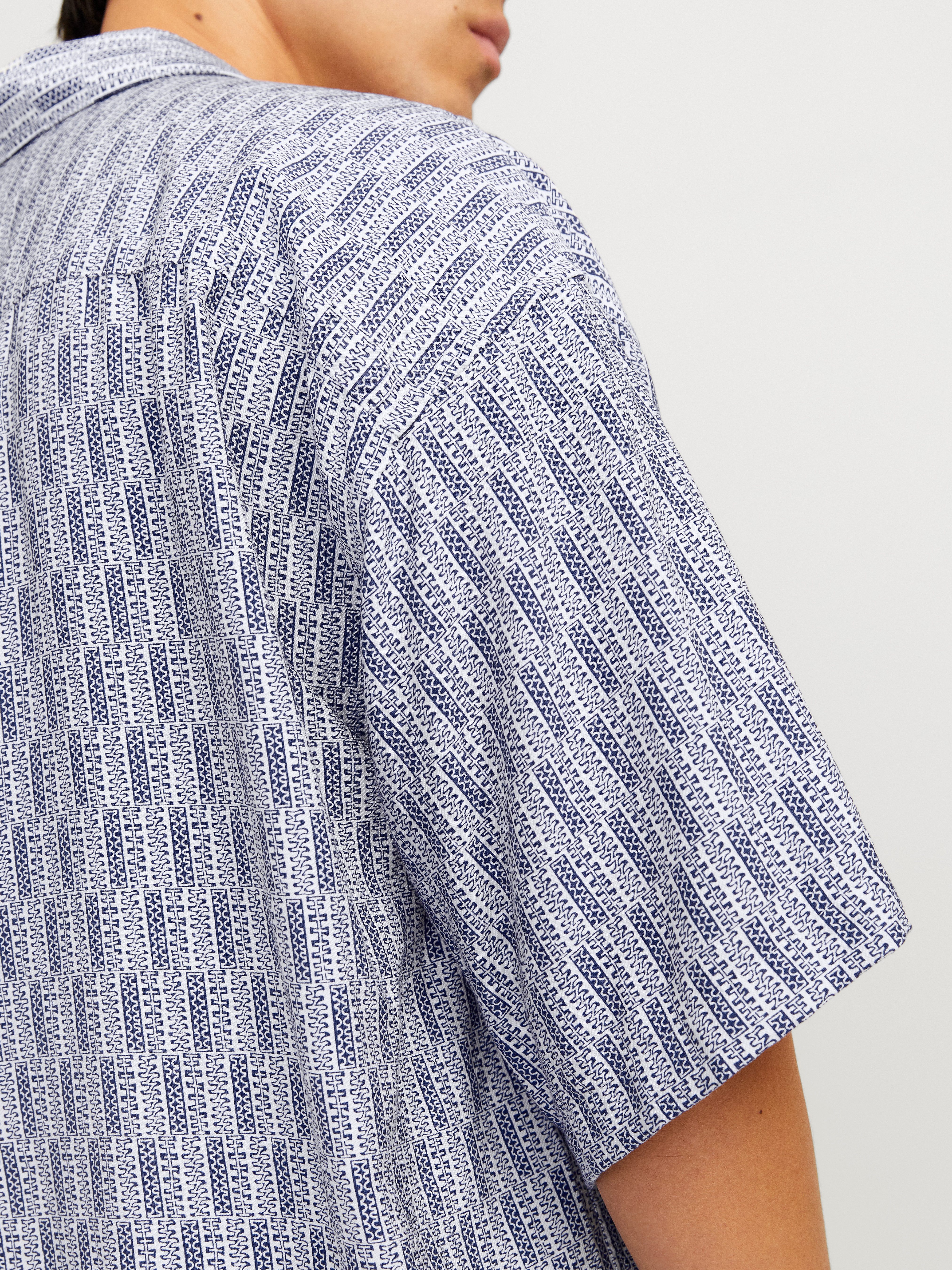 Jack & Jones Overhemd met korte mouwen JORMARSHALL ISLINGTON AOP SHIRT SS SN