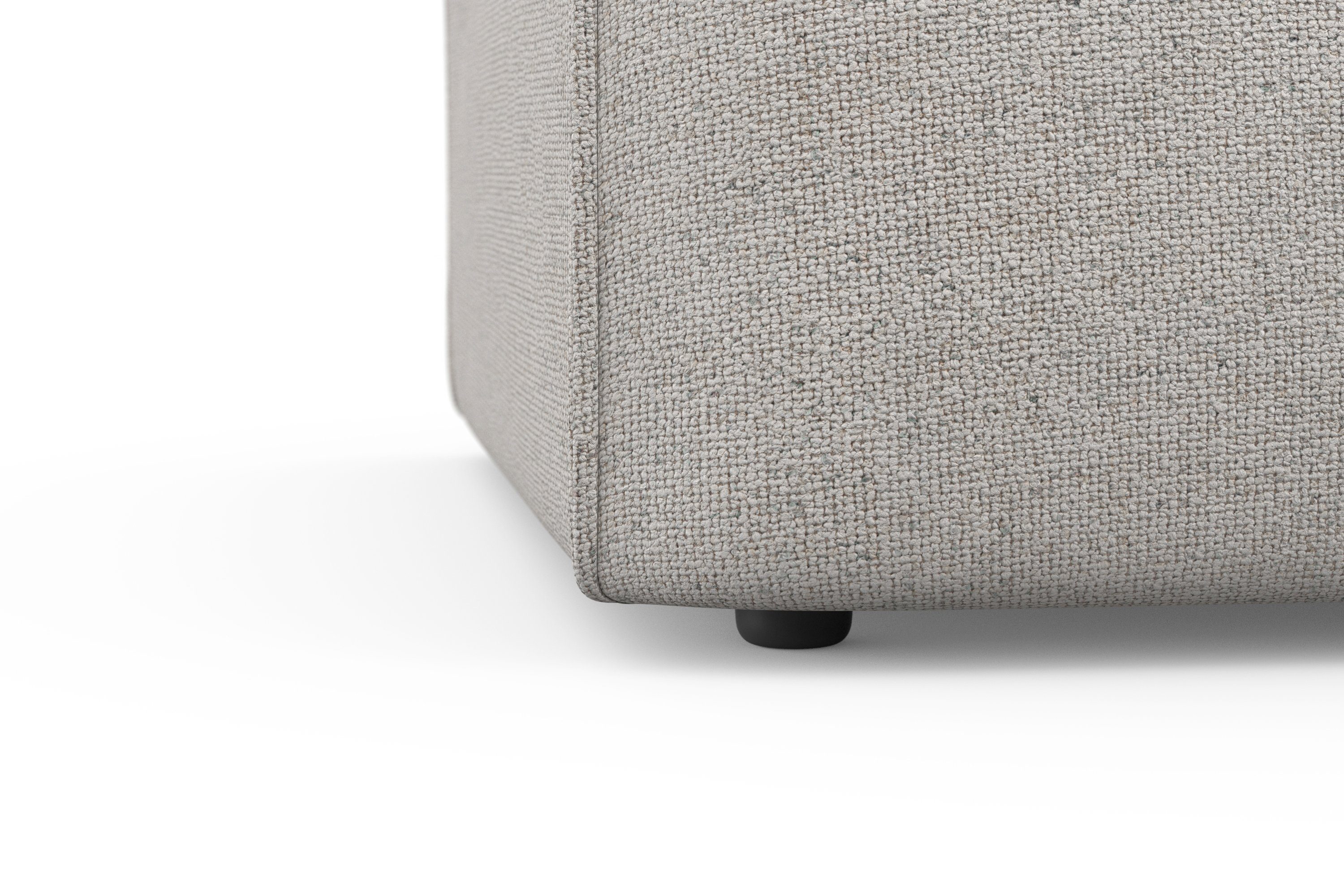 RAUM.ID Fauteuil Merid sofa-middenelement, afmetingen B/D/H: 84/97/46 cm als module of apart te gebruiken, voor individuele samenstelling