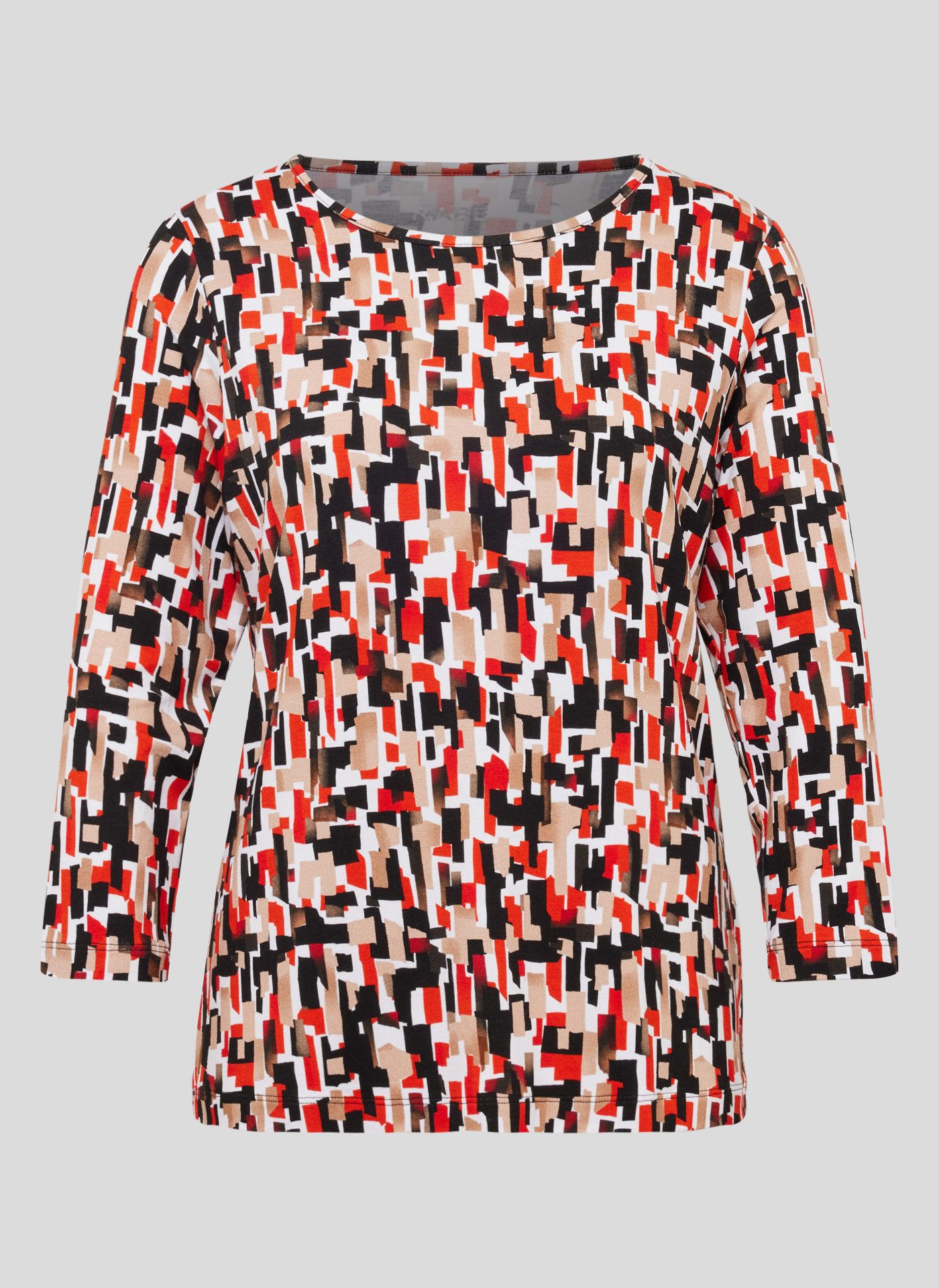 Rabe Shirt met 3/4 mouwen met grafisch patroon