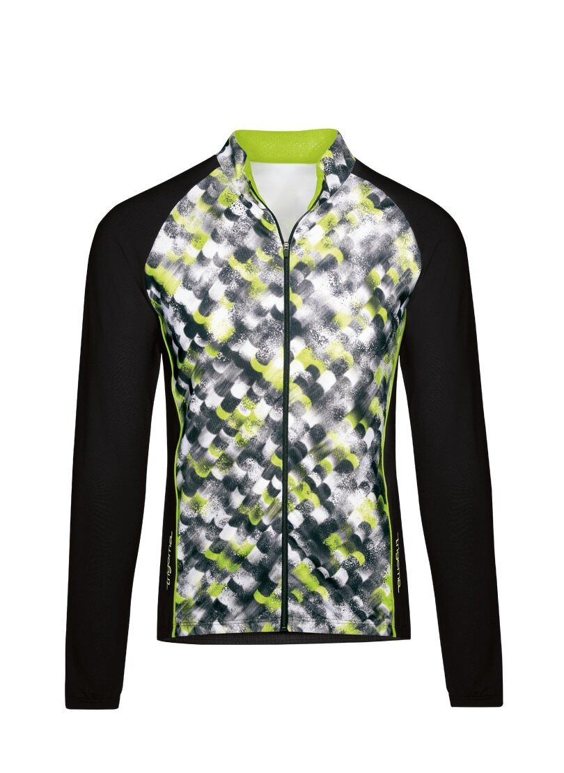 Trigema Trainingsjack TRIGEMA Fietsjack met praktische achterzak (1 stuk)