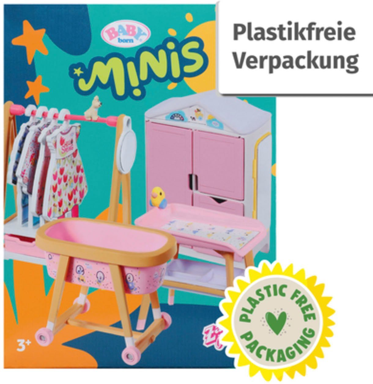 Baby Born Poppenmeubelen BABY born® mini’s speelset poppenmeubel