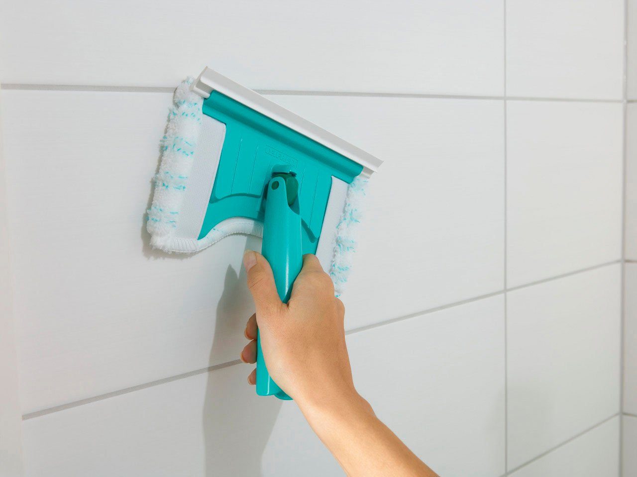 Leifheit Vloerwisserset Bath Cleaner micro duo Telescope 125