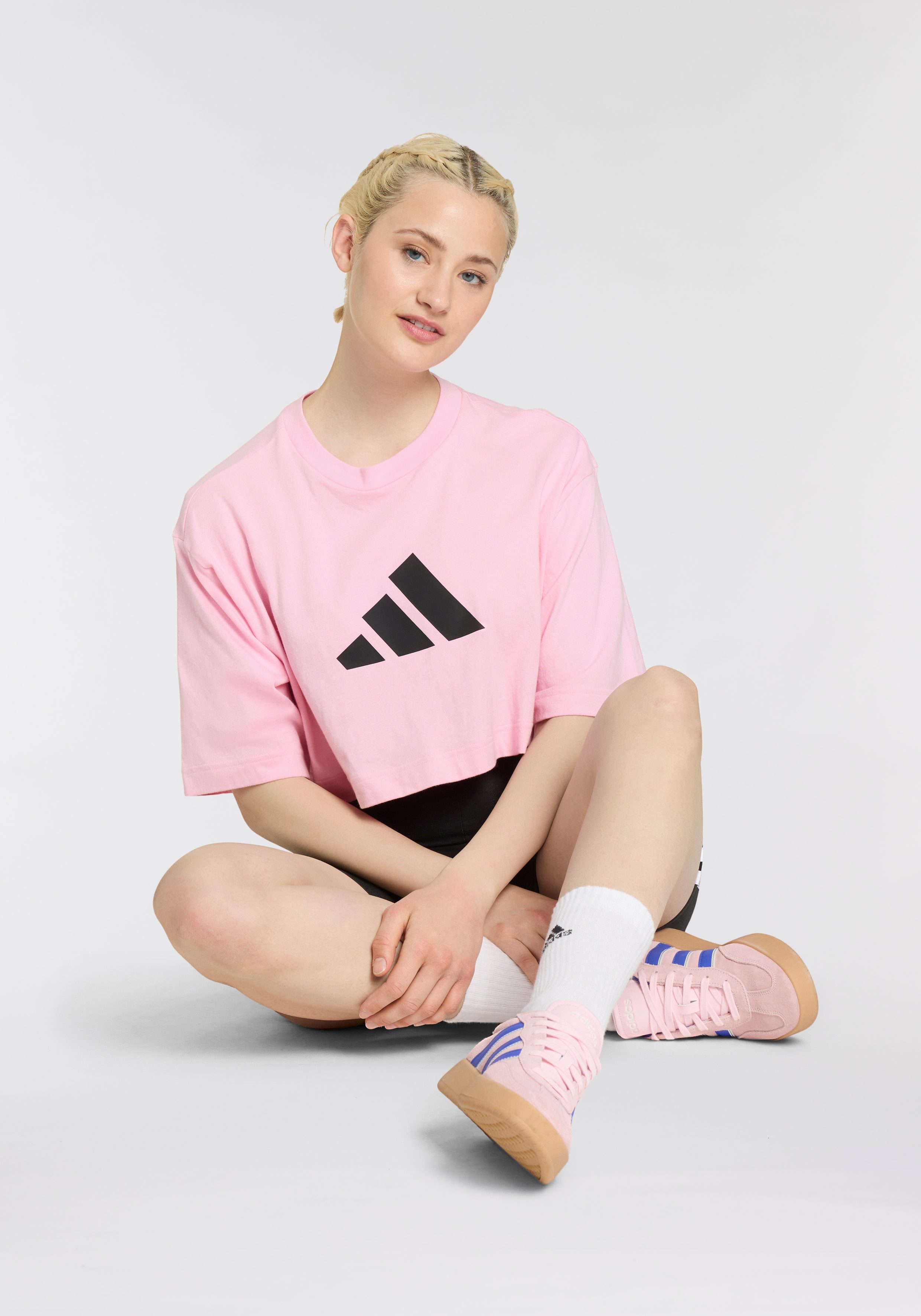 adidas Sportswear Short W 3S SJ BK SHO (1-delig)