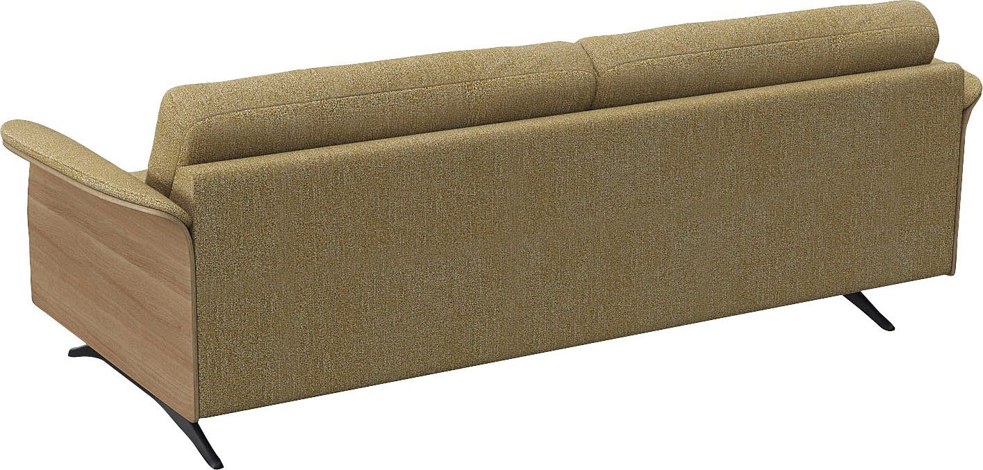 FLEXLUX 3-zitsbank Glow designbank, comfortabel en comfortabel door hoogwaardige zitconstructie