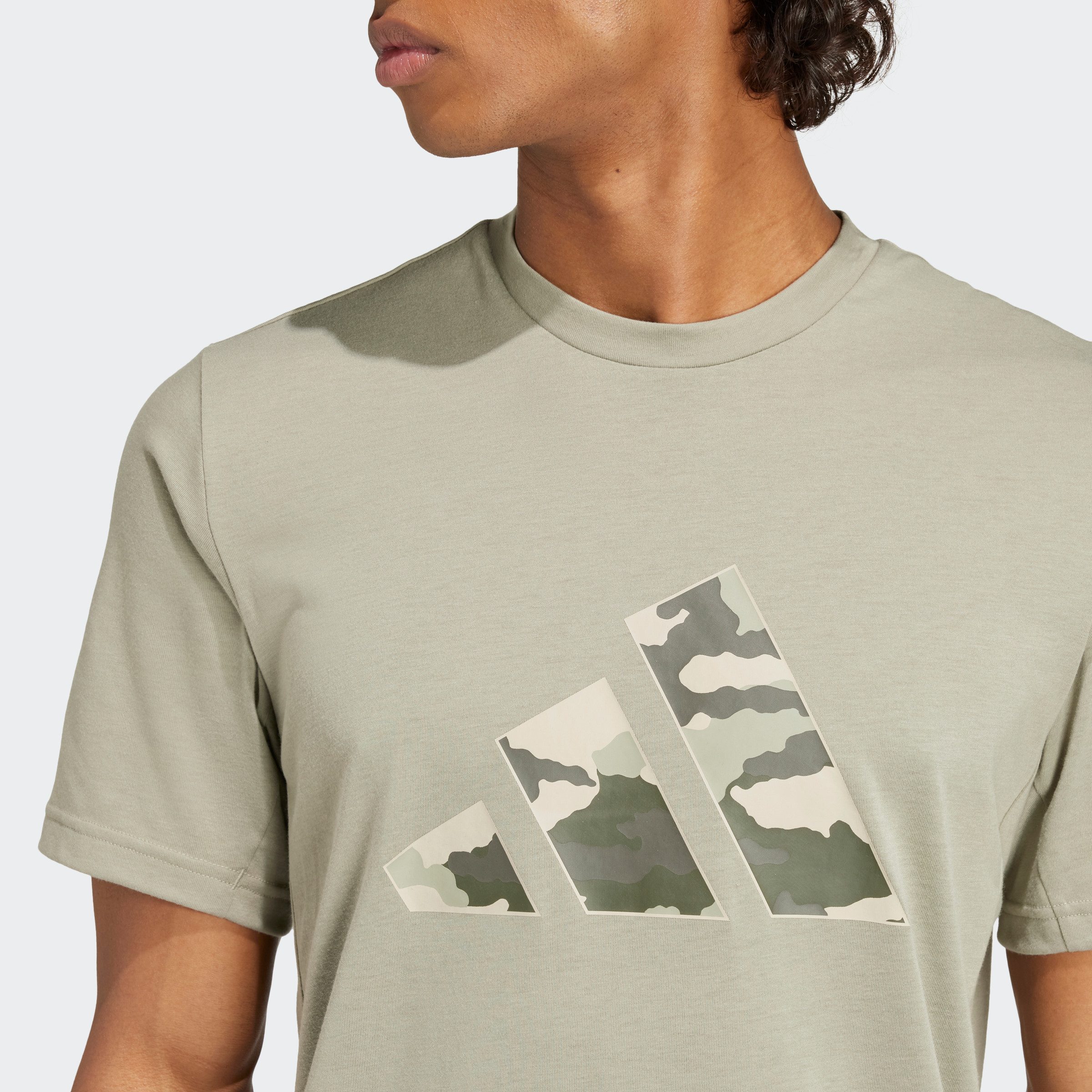 adidas Performance T-shirt CAMO BIG LOGO T