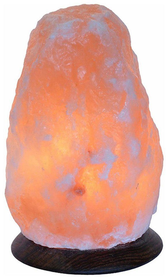 Himalaya Salt Dreams Tafellamp 18 X 11 Cm Zout Oranje