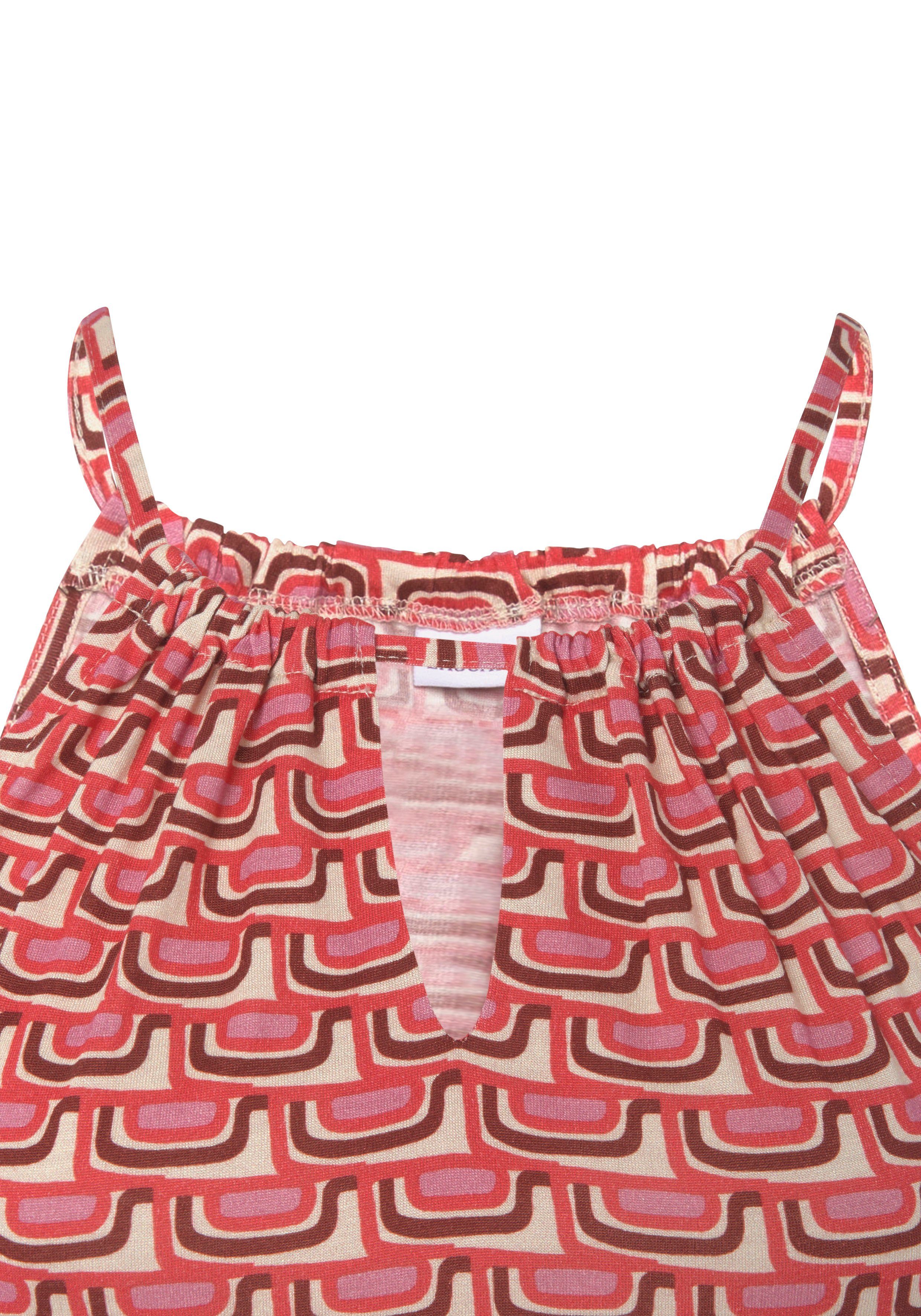 Vivance Strandtop met retro-print, zomers dames-top