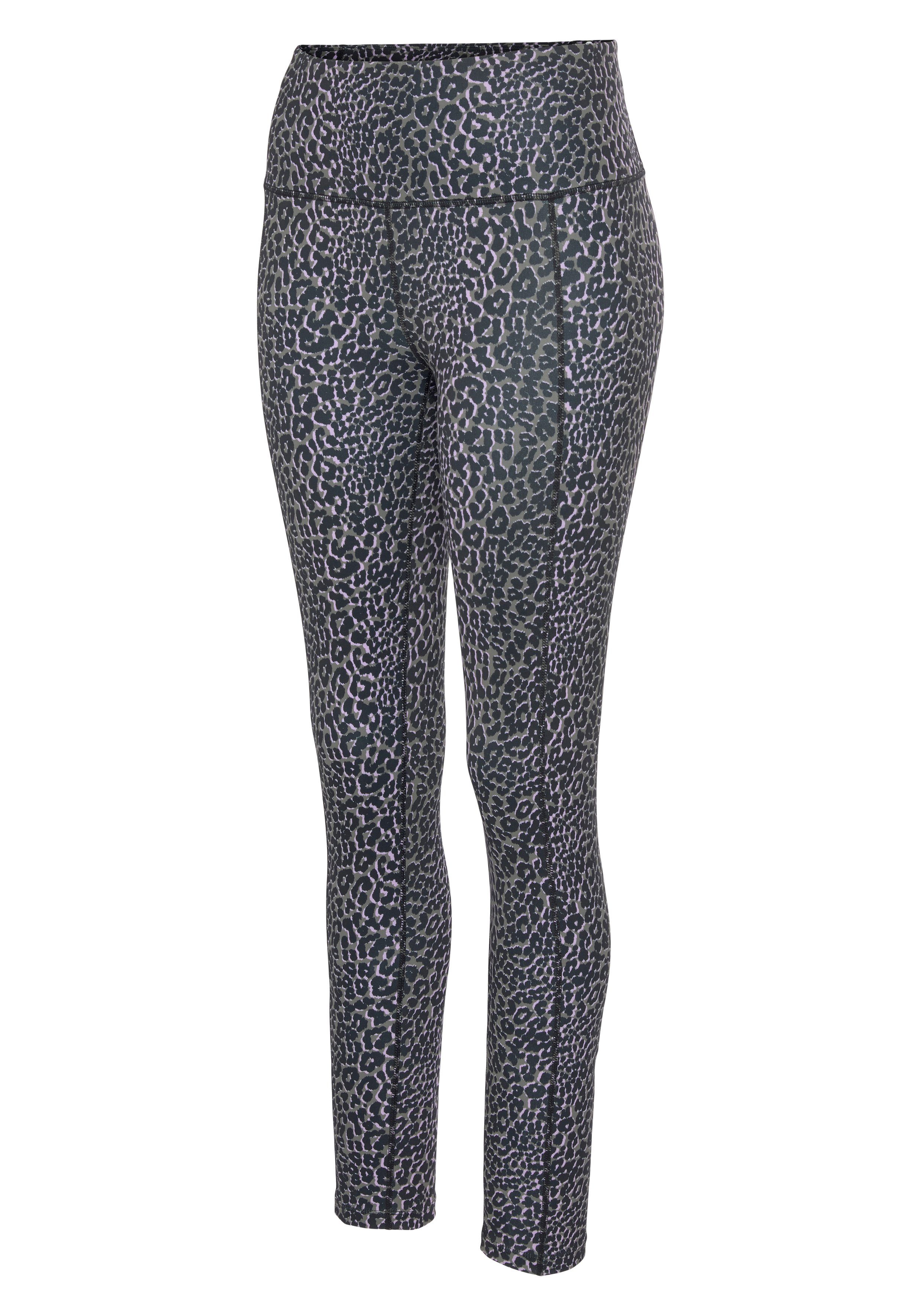active by Lascana Functionele legging -Sportleggings Sportleggings in leeuwenlook