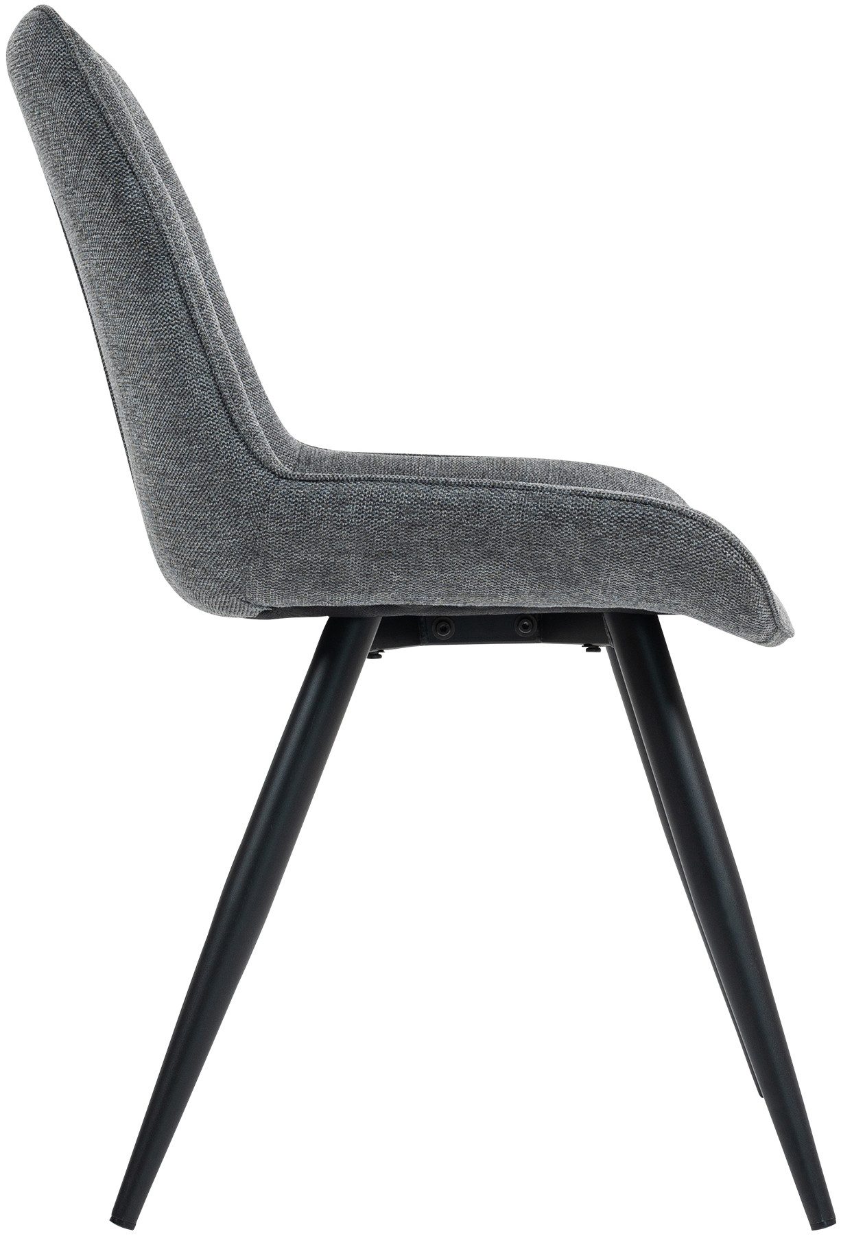 Duo Collection Eetkamerstoel Iris eetkamerstoel, set van 4 robuuste bekleding, gestikte bekleding, tot 110 kg belastbaar (set, 4 stuks)