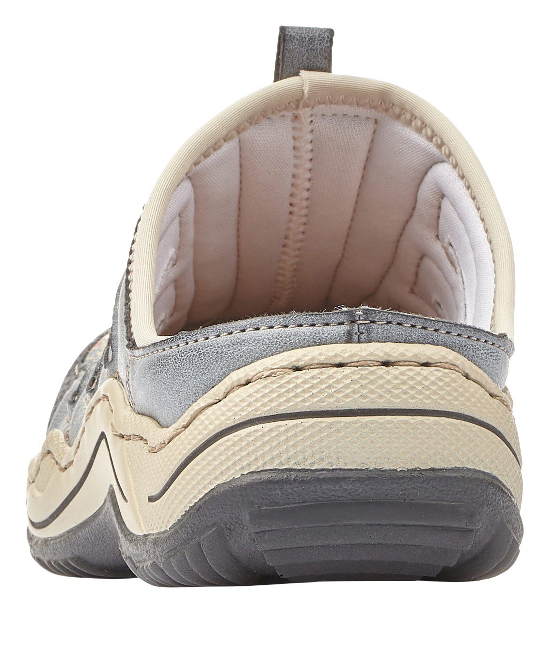 Rieker Clogs , sleehak, zomerschoen, pantoffels met slip-on