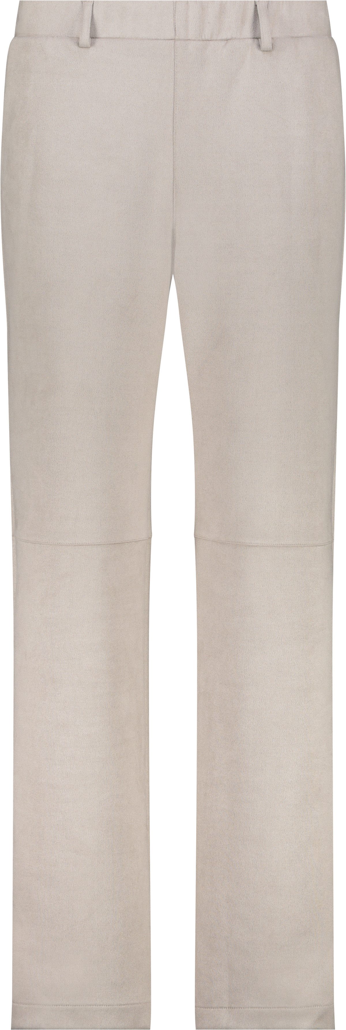 Monari Imitatieleren broek Imitatieleer Velours