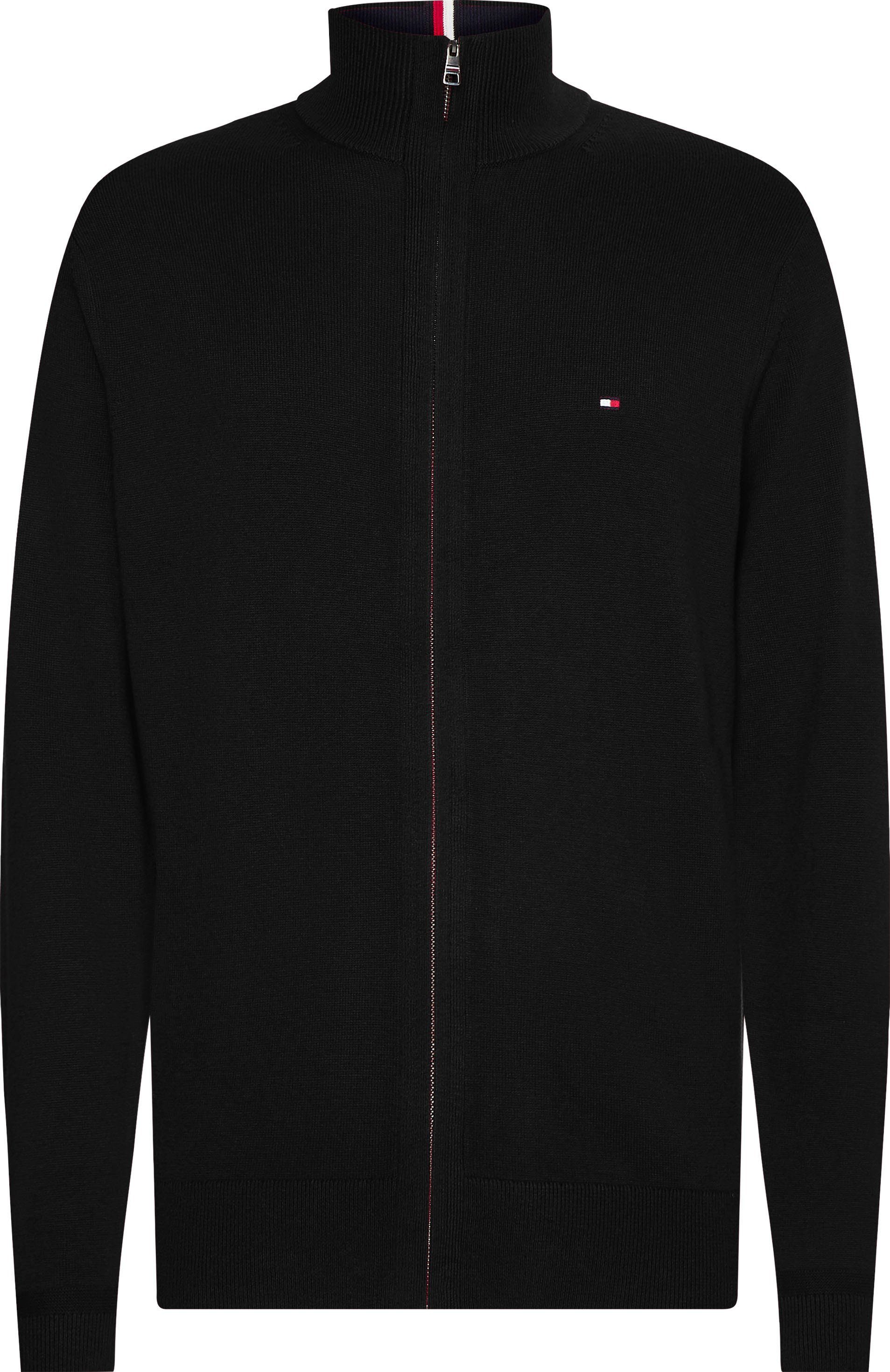 Tommy Hilfiger Cardigan PIMA ORG CTN CASHMERE ZIP THRU