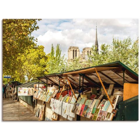 Artland Artprint Parijs Boekenmarkt (1 stuk)