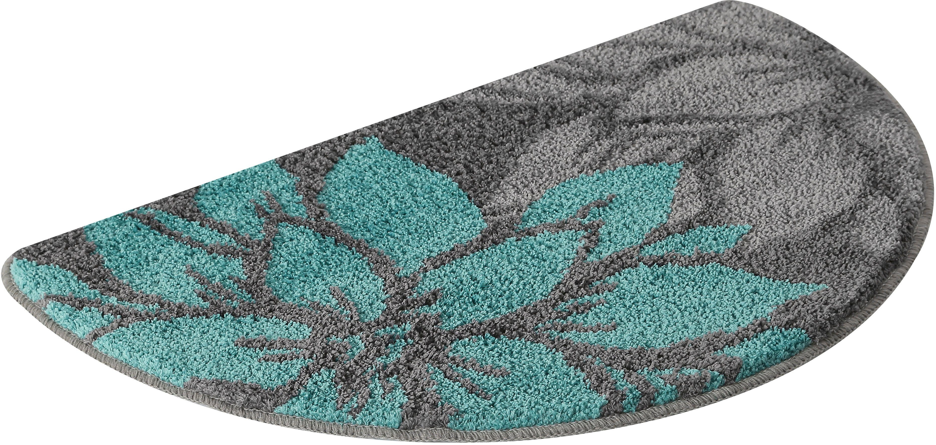 my home Badmat Susan Bloemmotief, badmat, badmatten ook als 3-delige set & rond