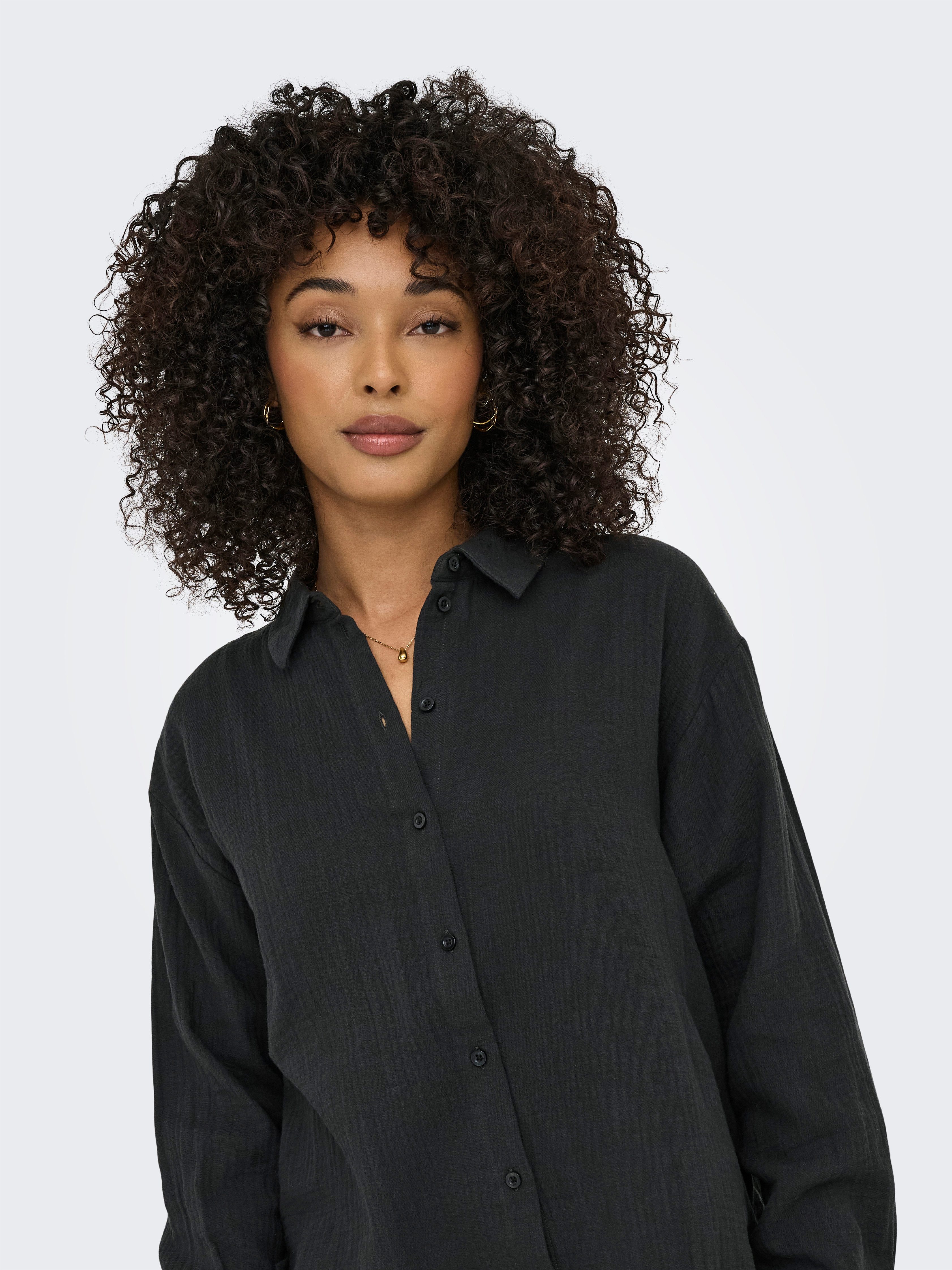 JDY Overhemdblouse JDYTHEIS LIFE L/S LOOSE SHIRT WVN NOOS