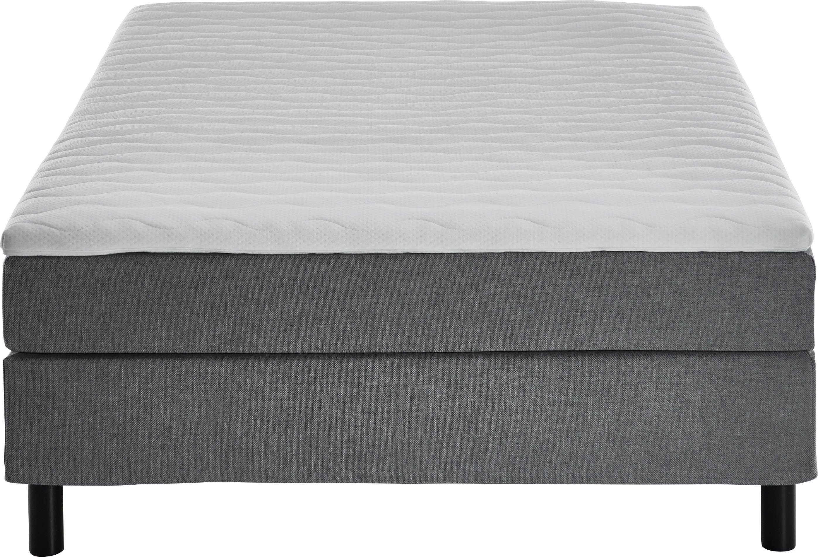 ATLANTIC home collection Boxspring Happy zonder hoofdbord, met topmatras, naar keuze met of zonder beddengoed