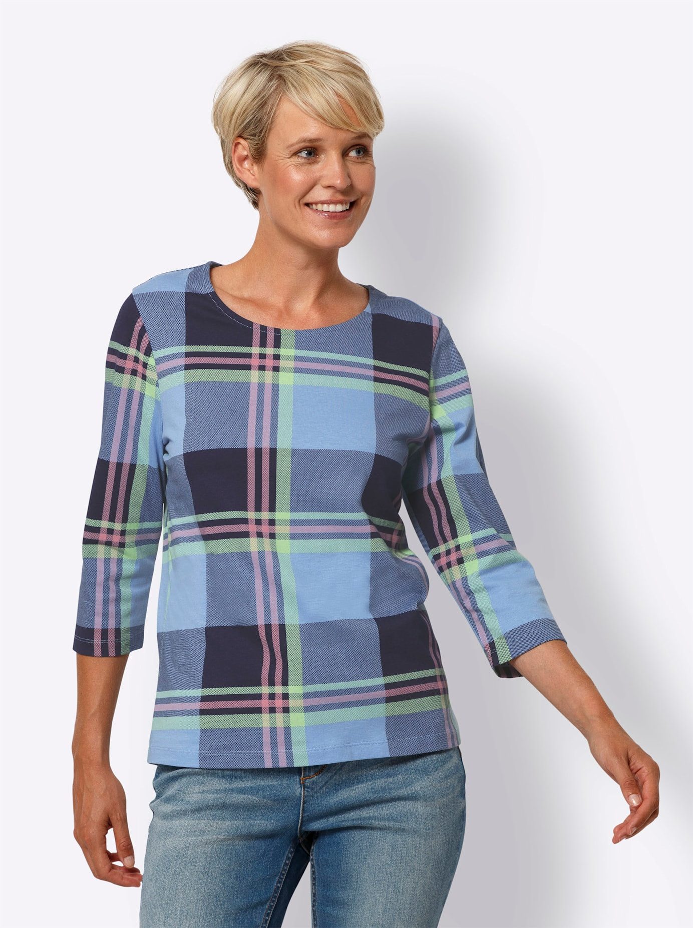 Classic Basics Shirt met 3/4 mouwen Shirt met 3/4-mouwen (1-delig)