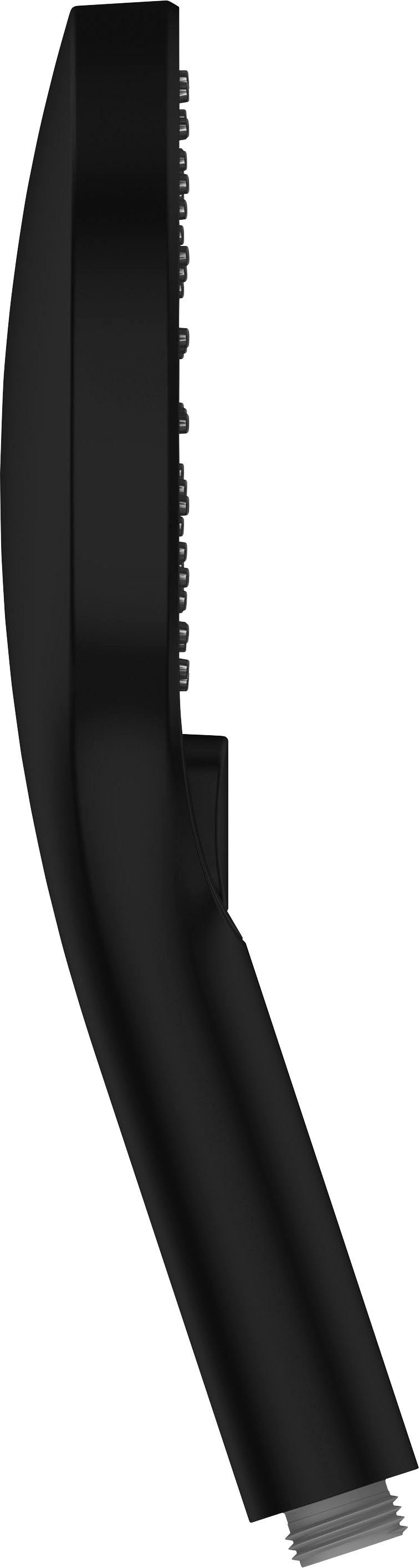 WENKO Handsproeier Ultimate Shower Zwart/grijs, Ø 13 cm (1-delig)