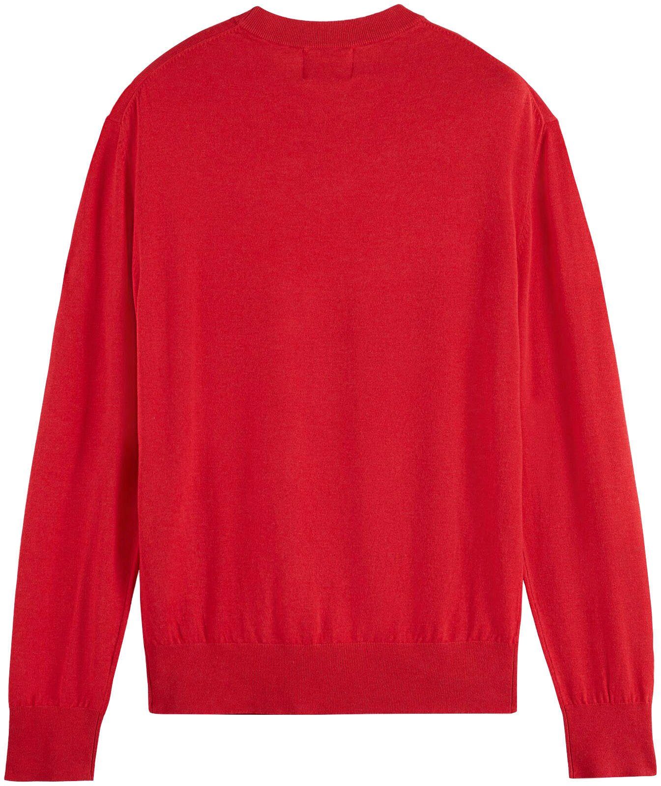 Scotch & Soda Trui met ronde hals Essentials - Ecovero viscose-blend crewneck pullover