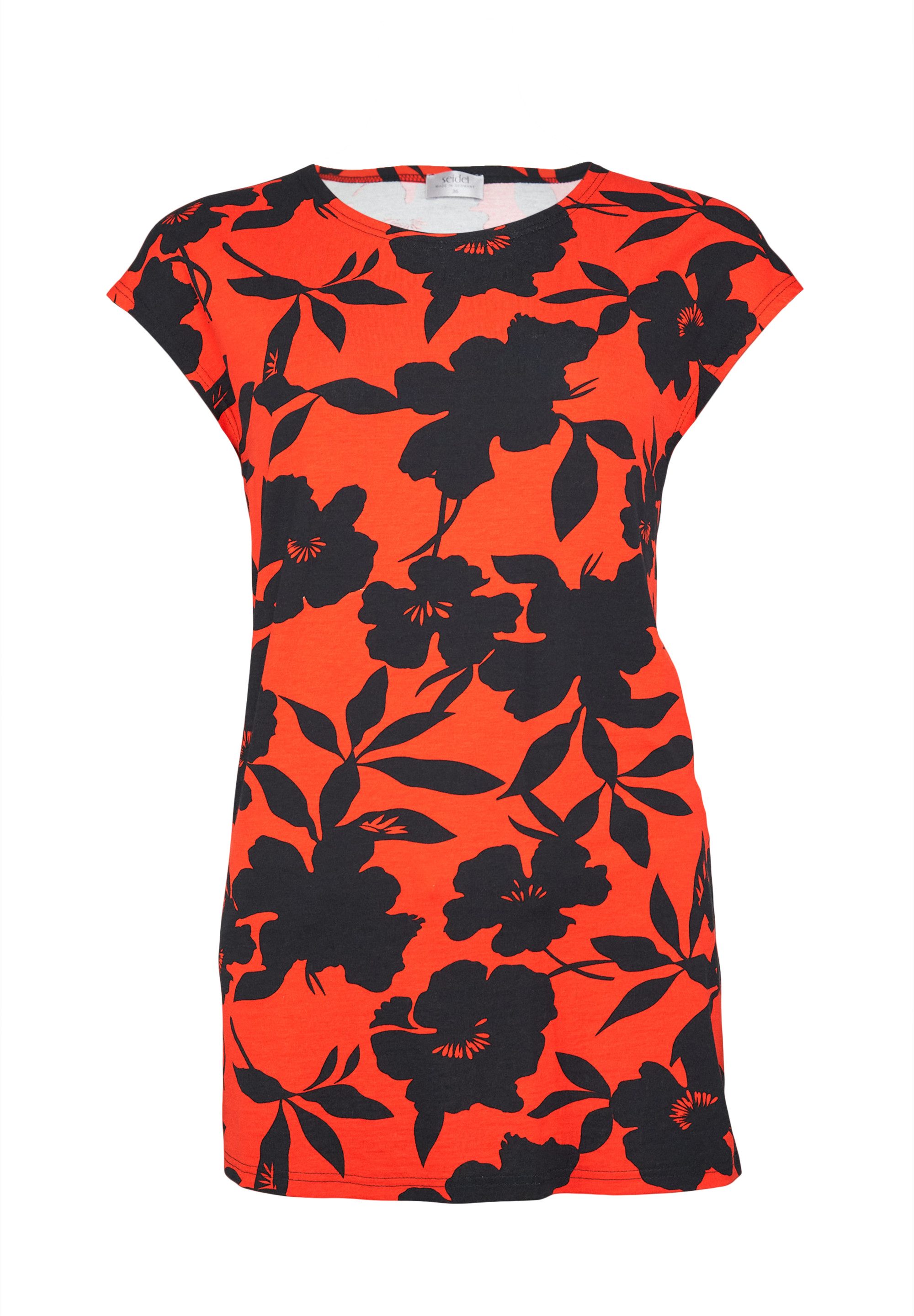 Seidel Moden T-shirt met all-over print, made in germany