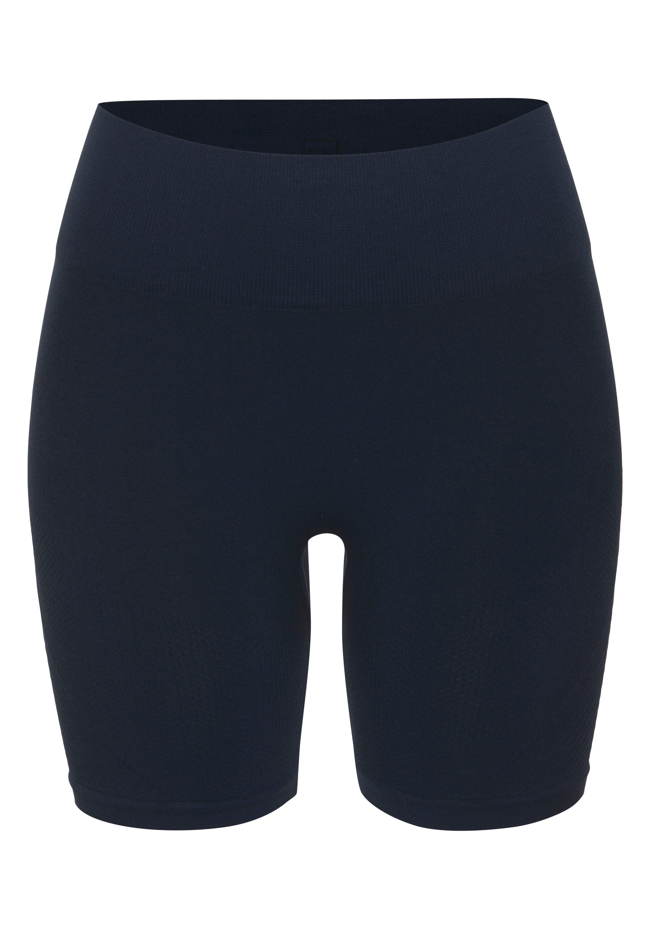 Lascana Functionele short Po Push Up met ribstructuur en shaping-effect, sportshorts