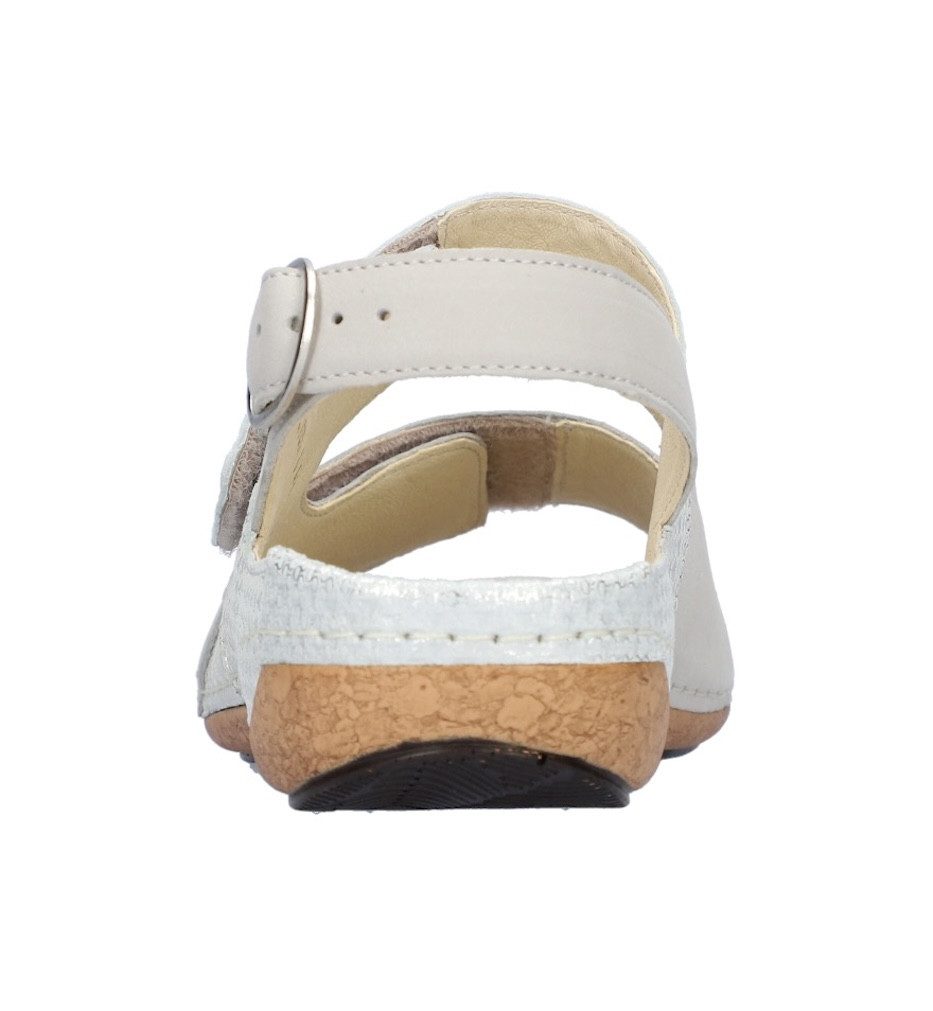 Waldläufer Sandalen HELIETT , zomerschoen, klittenbandschoen, sleehak, in comfortwijdte h (=zeer breed)