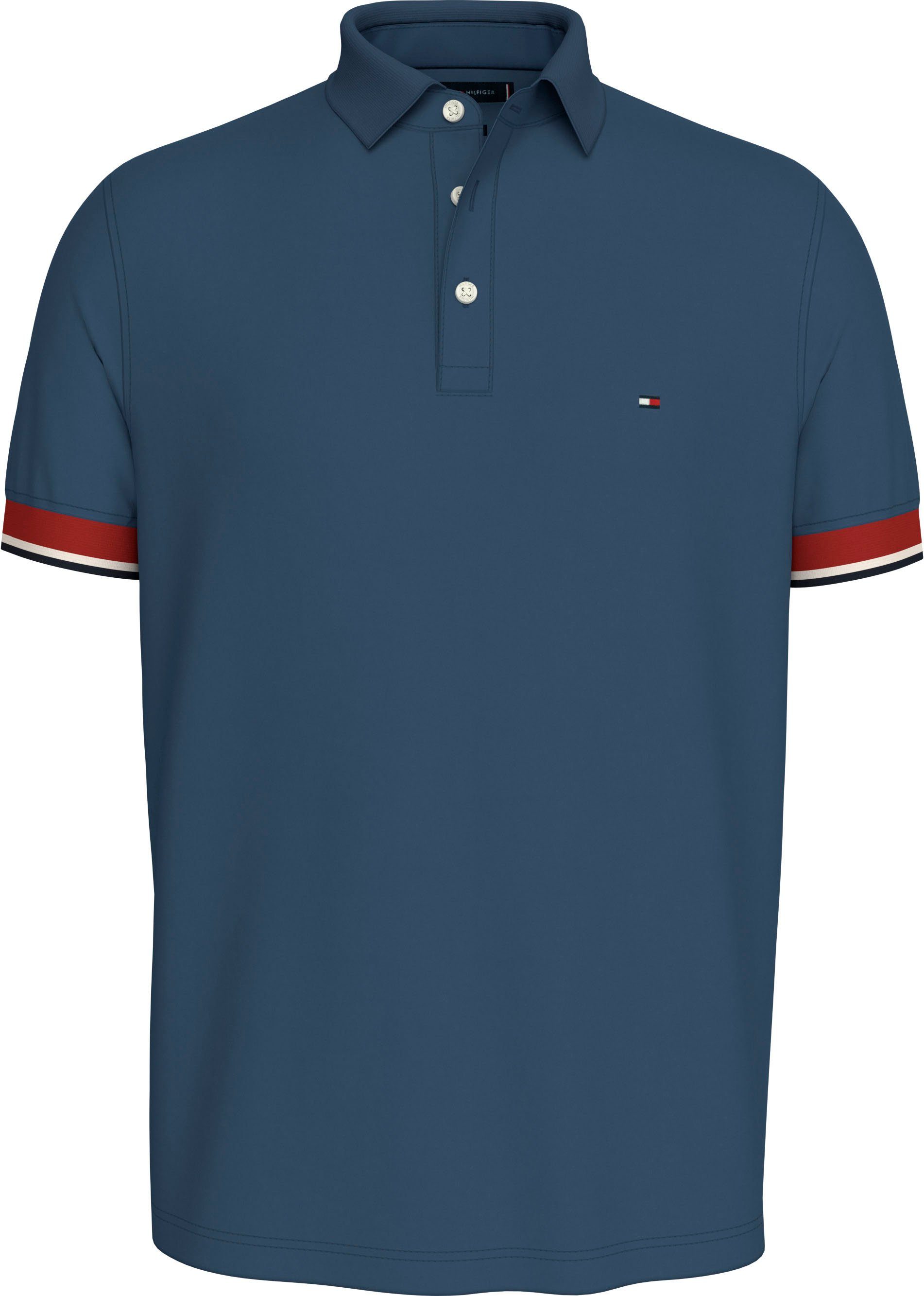 Tommy Hilfiger Poloshirt INTERLOCK SLEEVE DETAIL REG POLO