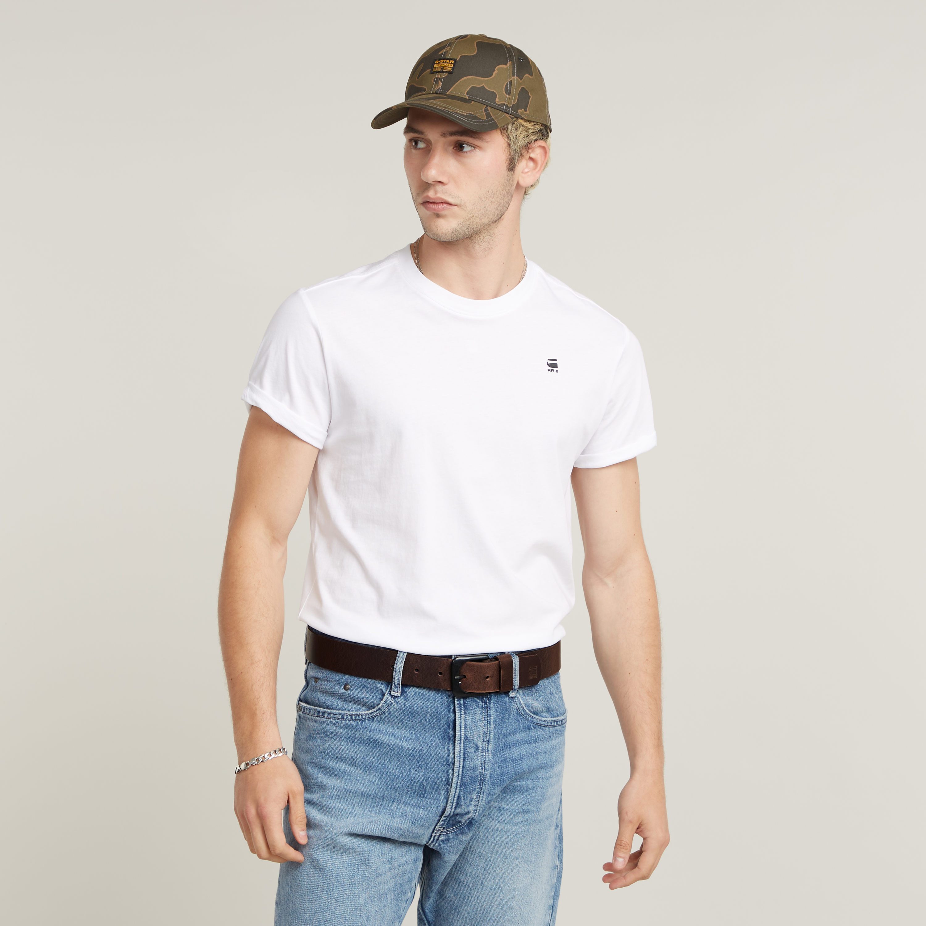 G-Star RAW Leren riem Zed Belt