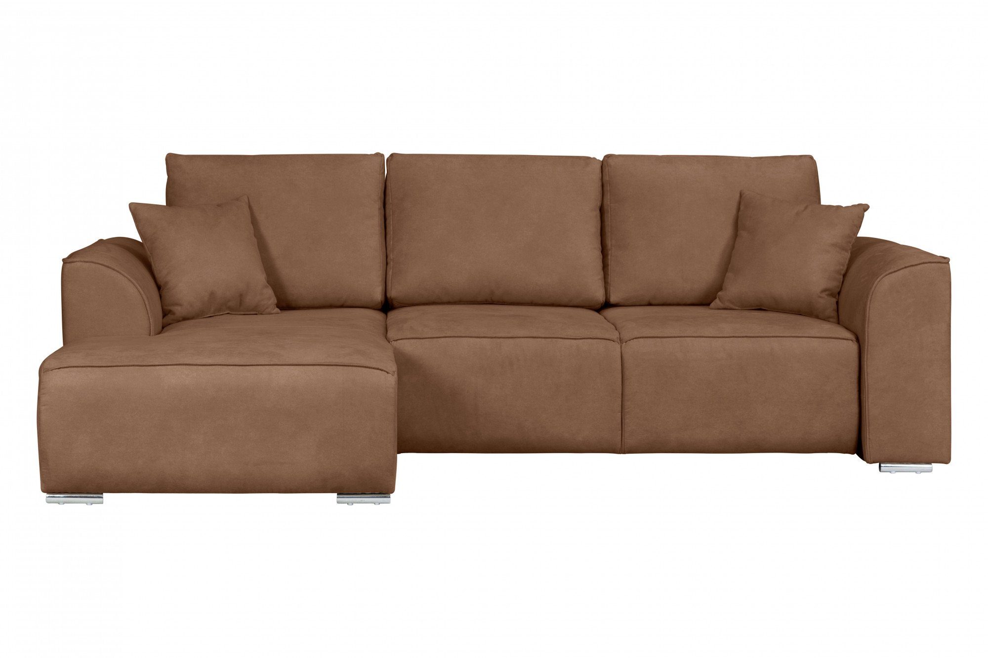 INOSIGN Hoekbank BEATRICE optionele slaapbank met bedlade, B/D/H: 265/170/86 cm