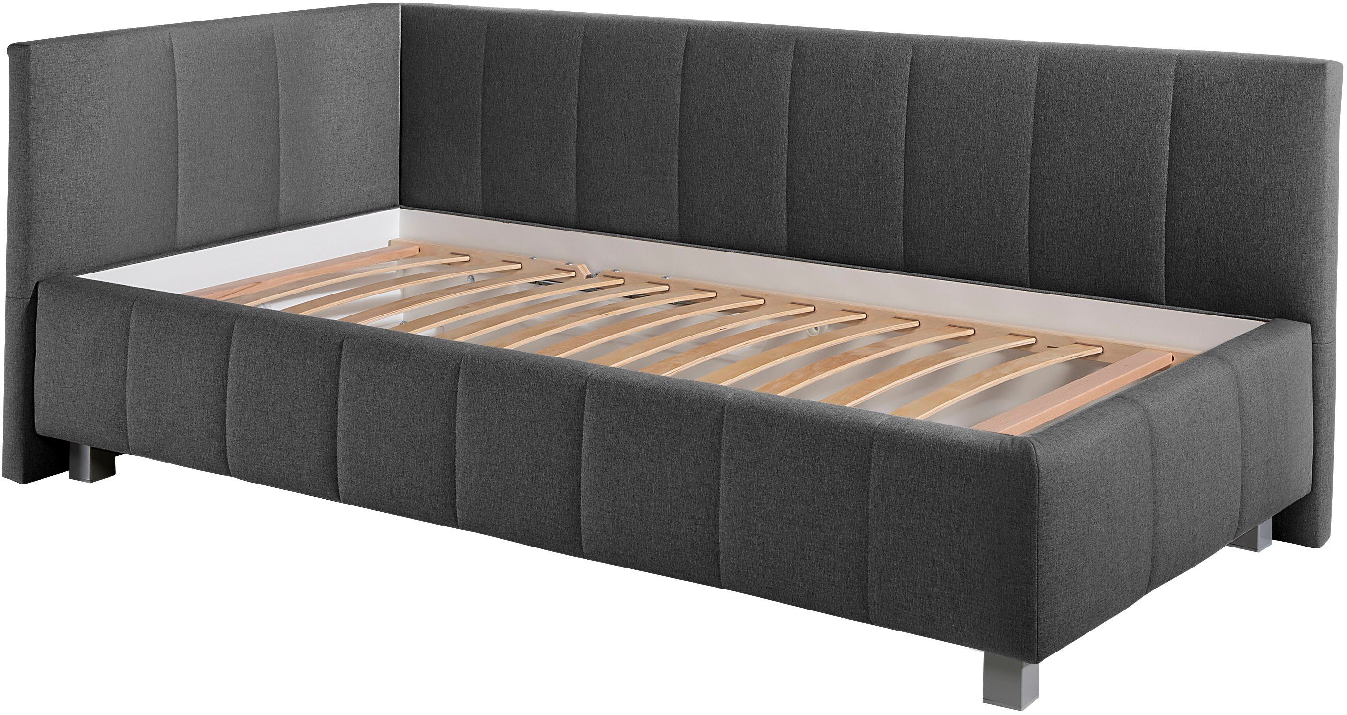 Maintal Bed Mailo met hoofdbord & bedkist, 3 breedten, binnenvering- of bonell-matras