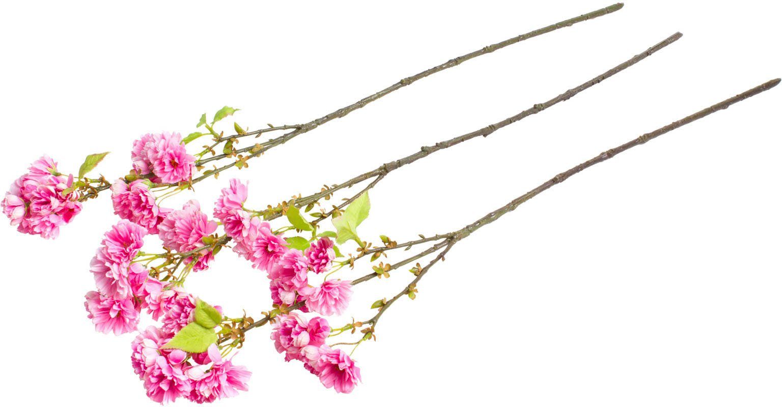 Botanic-Haus Kunsttak Luxe tak met voorjaarsbloemen (set, 3 stuks)
