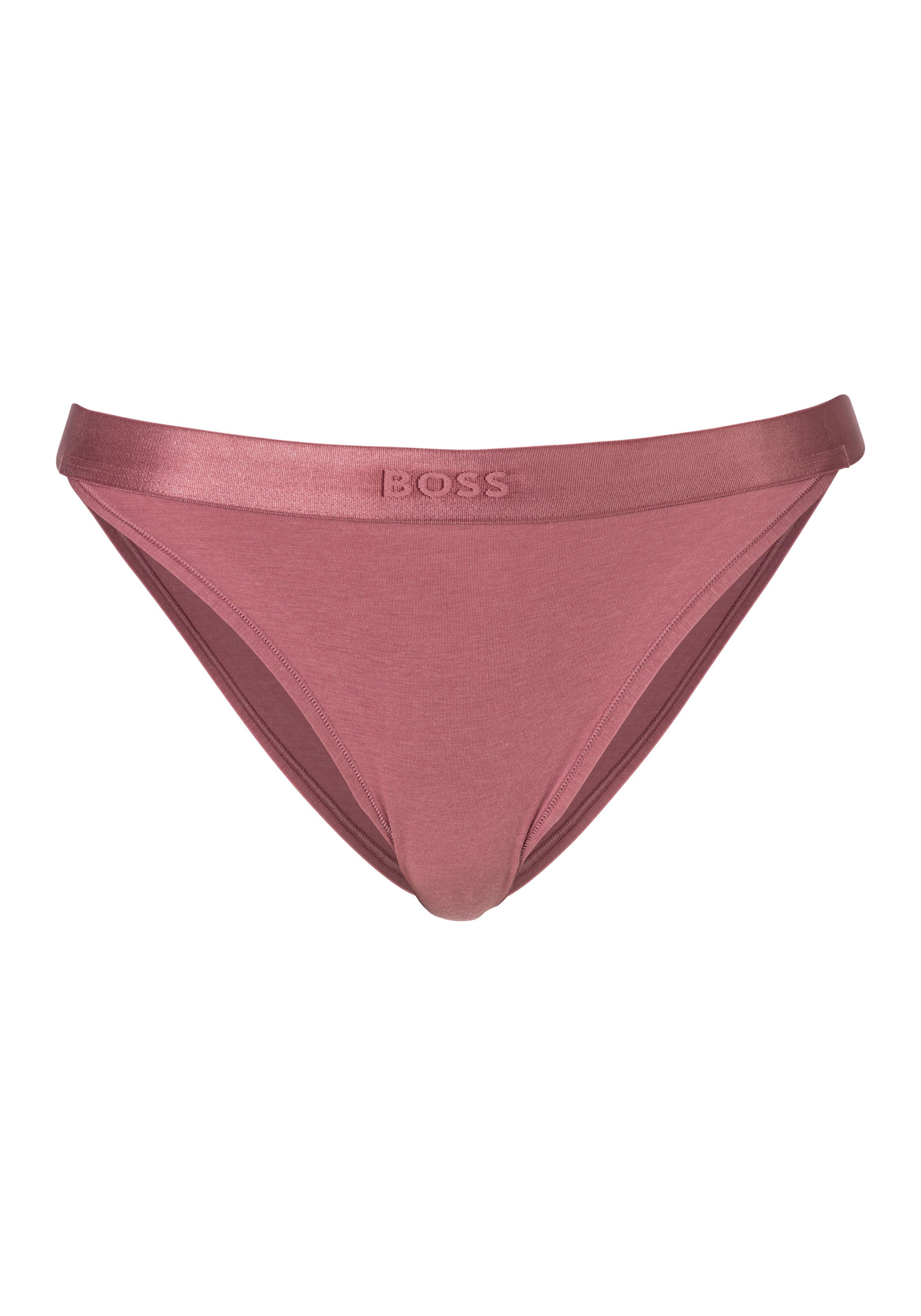 BOSS Slip BRIEF BEA met boss-logo tailleband dames slips maat L rood